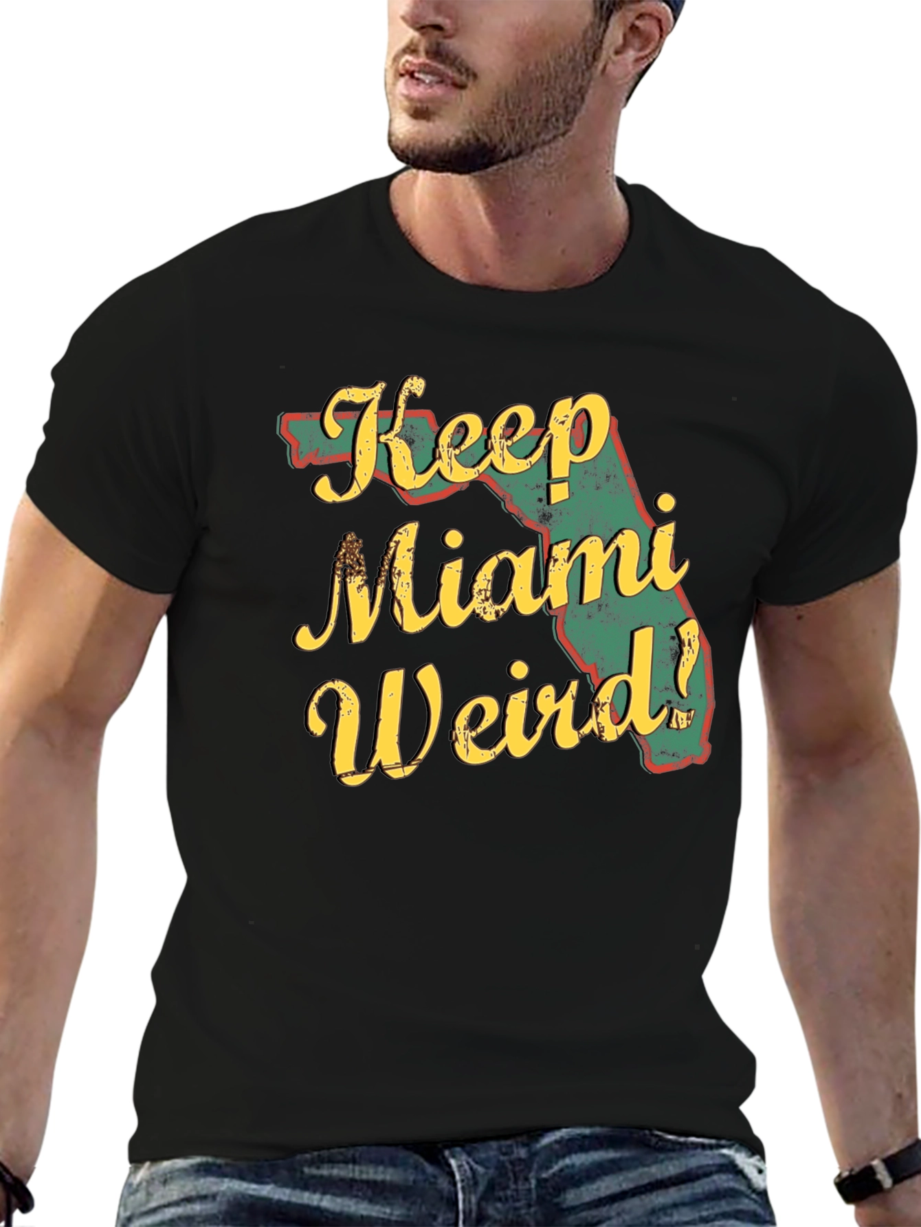 Keep Miami Weird T-Shirt - Florida Graphic Tee