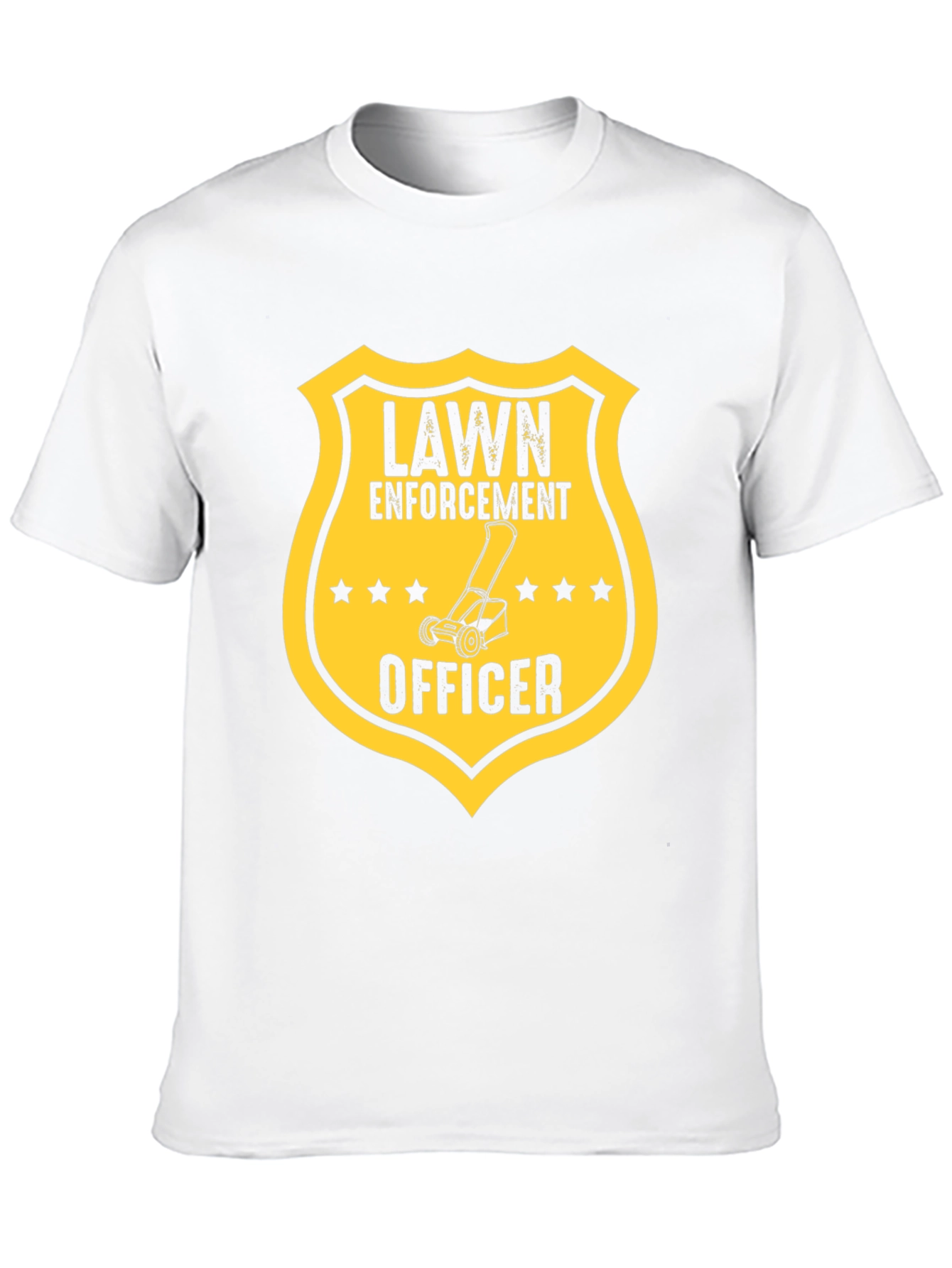 Lawn Enforcement Officer Graphic Tee