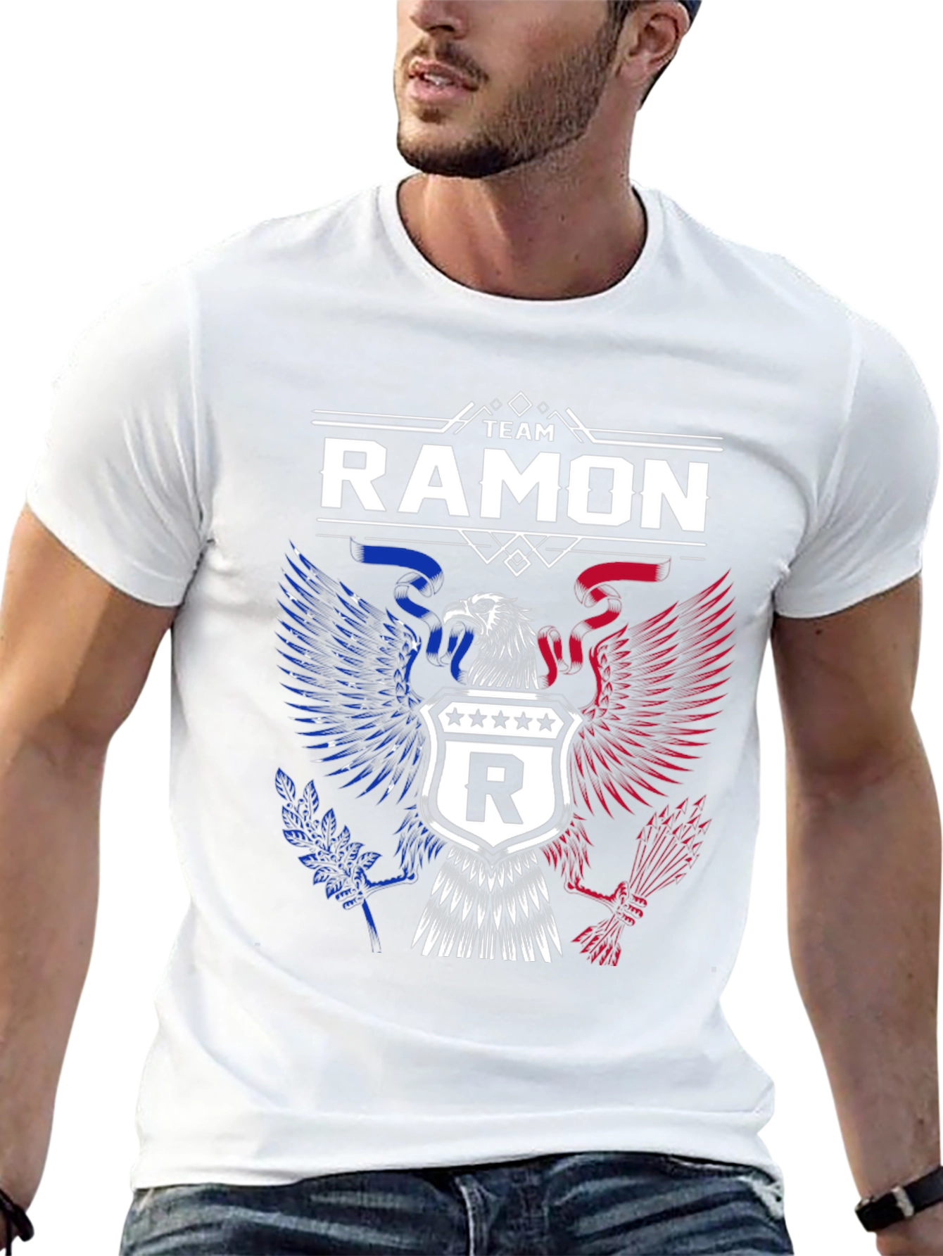 Team Ramon Patriotic Eagle T-Shirt