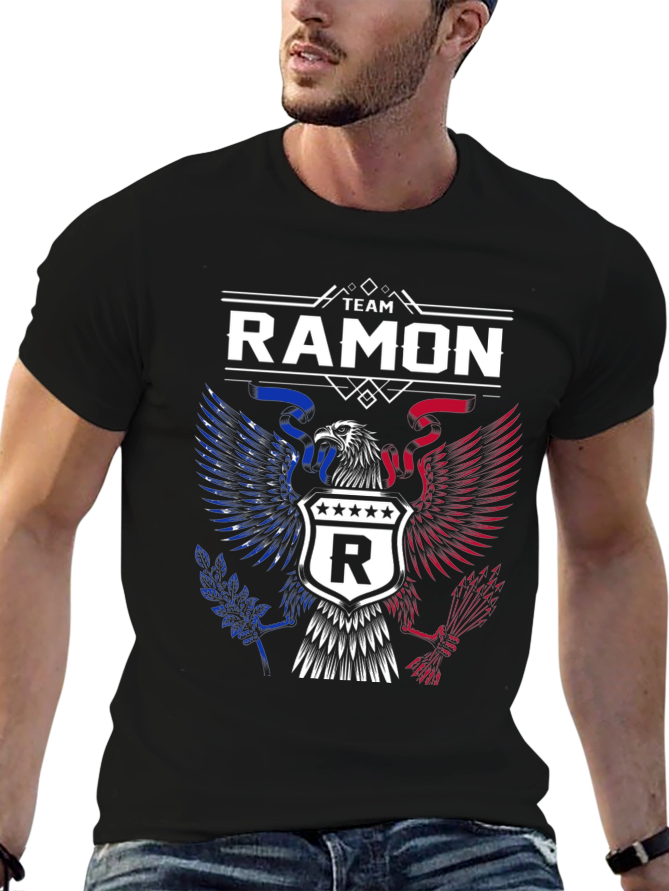 Team Ramon Patriotic Eagle T-Shirt