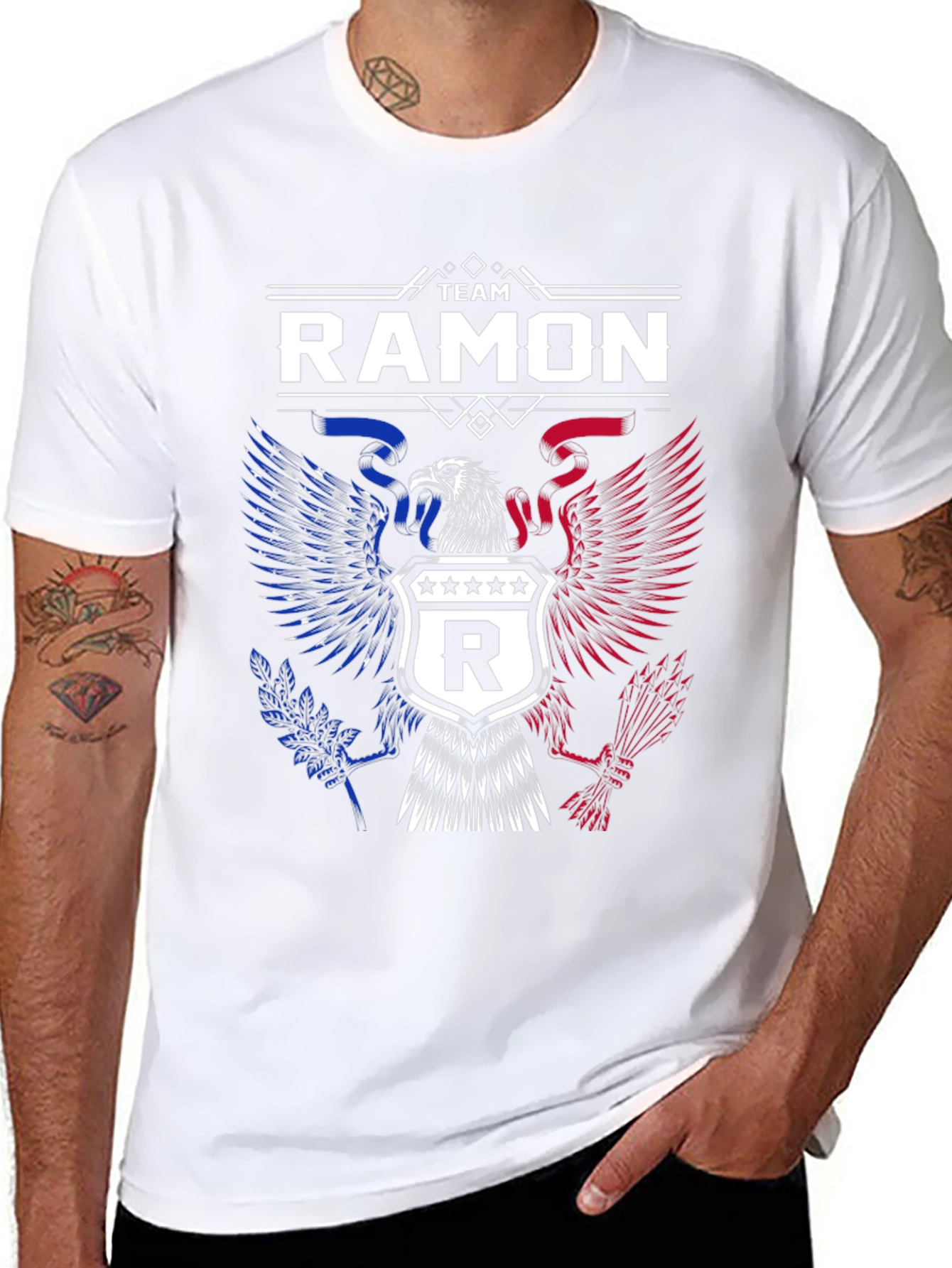 Team Ramon Patriotic Eagle T-Shirt