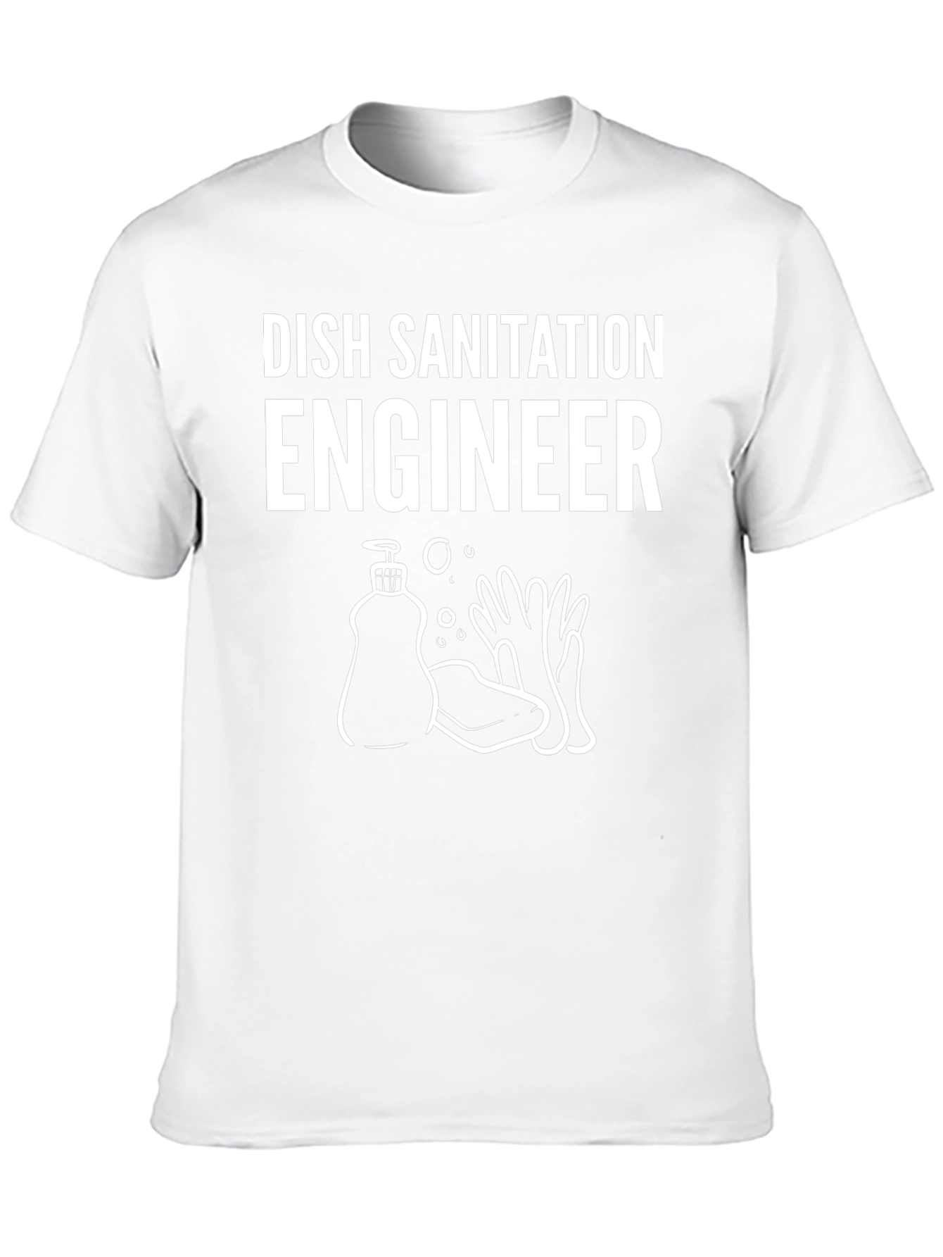 Dish Sanitation Engineer Funny T-Shirt