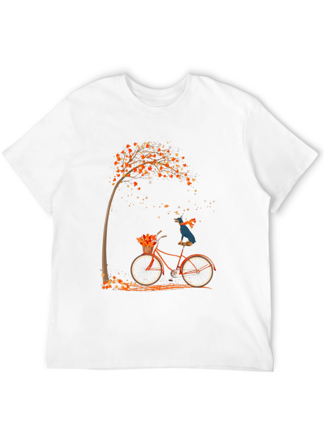 Fall Bicycle Ride Graphic Tee