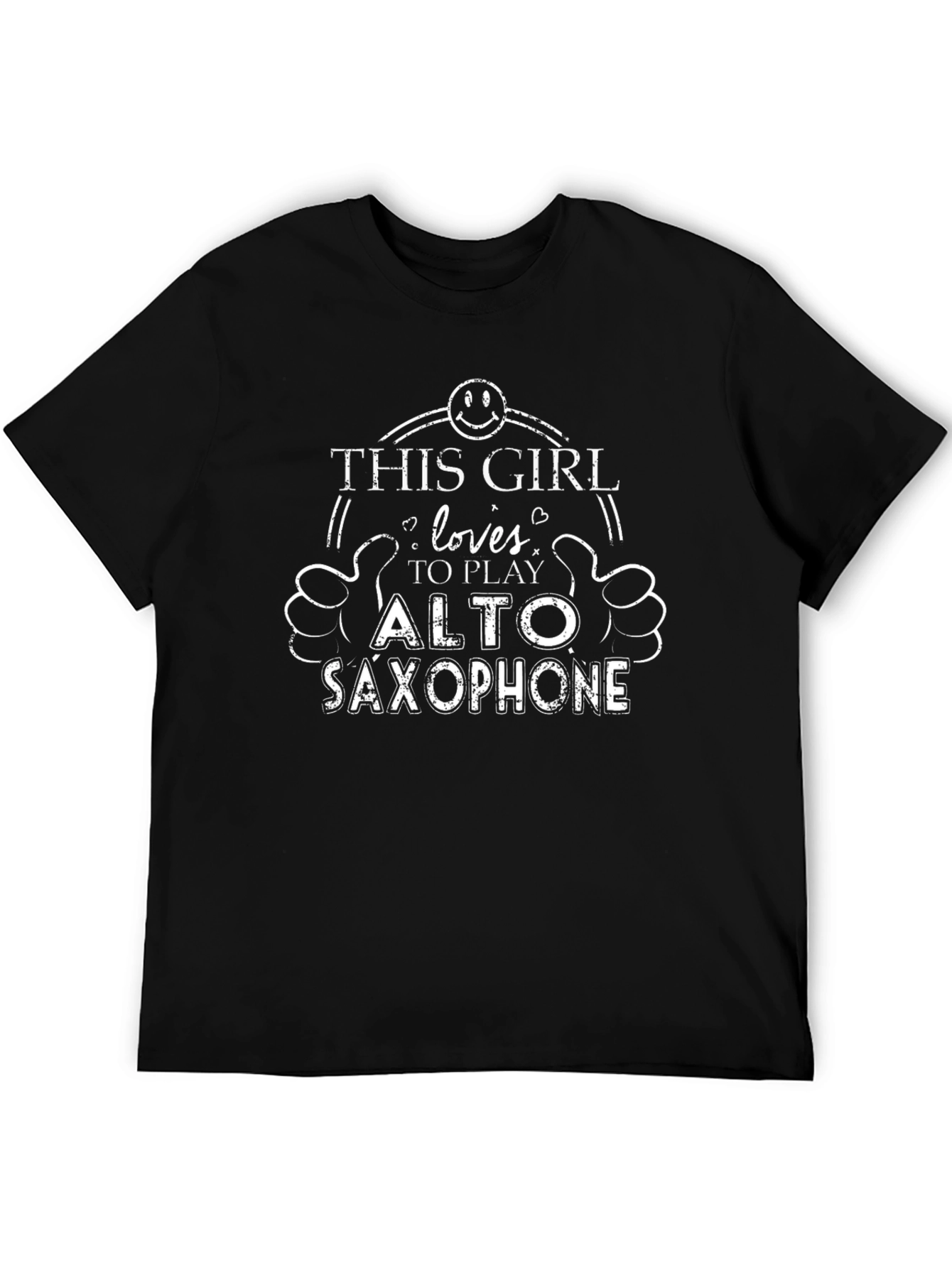 This Girl Loves Alto Saxophone T-Shirt