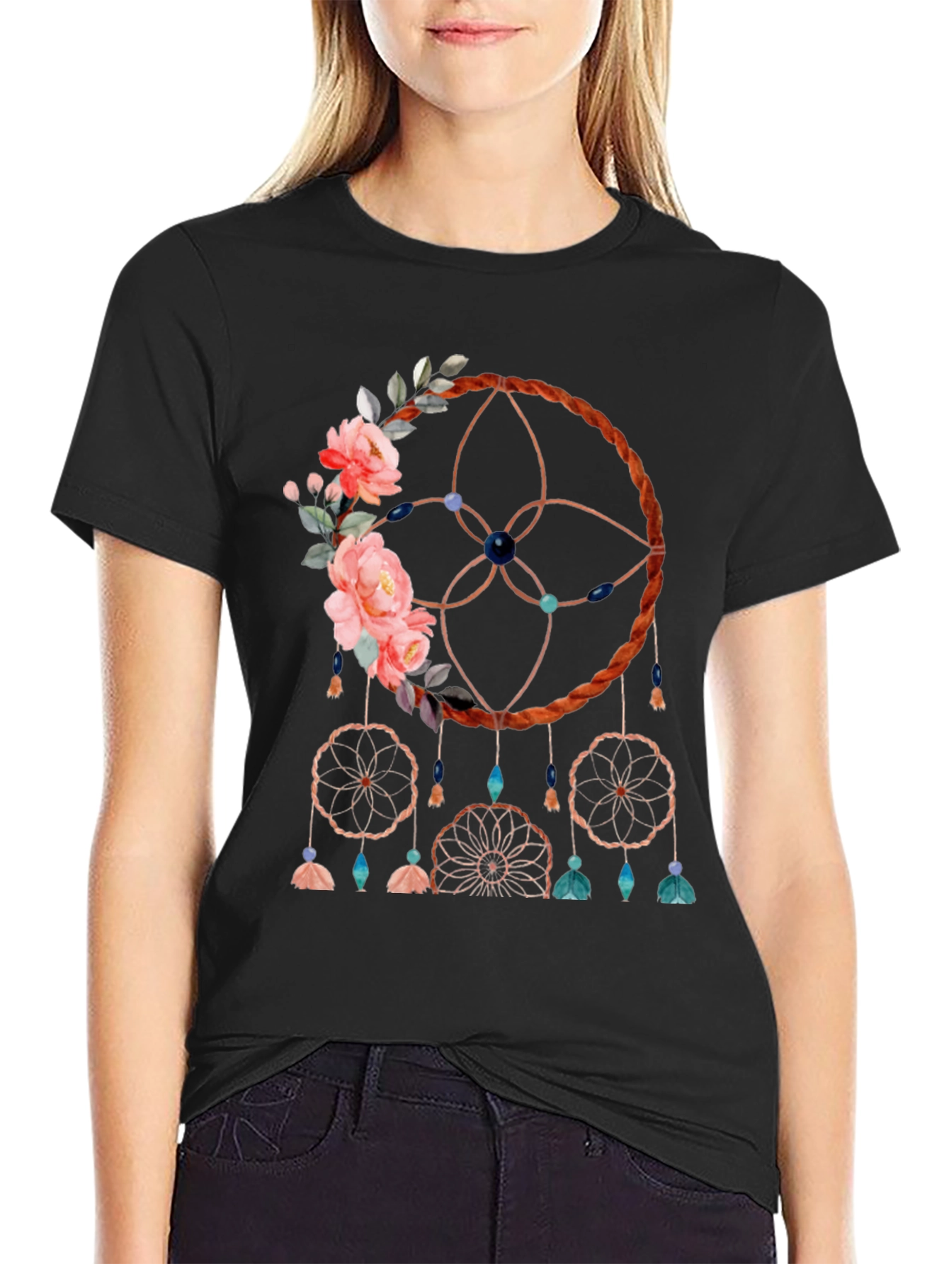 Dreamcatcher Graphic Tee - Artistic Design