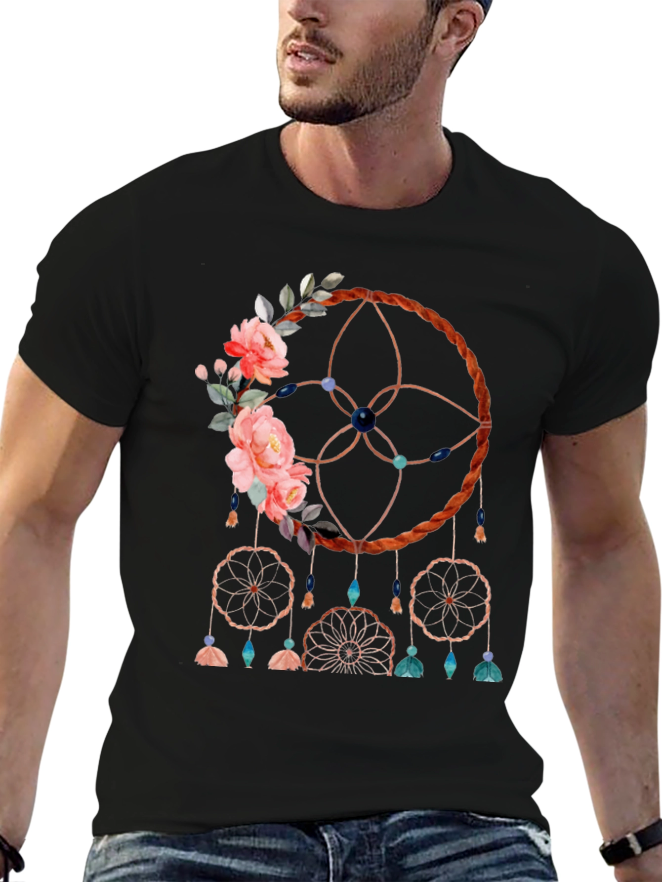 Dreamcatcher Graphic Tee - Artistic Design