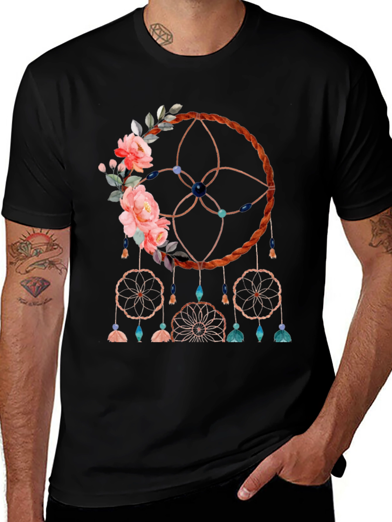 Dreamcatcher Graphic Tee - Artistic Design