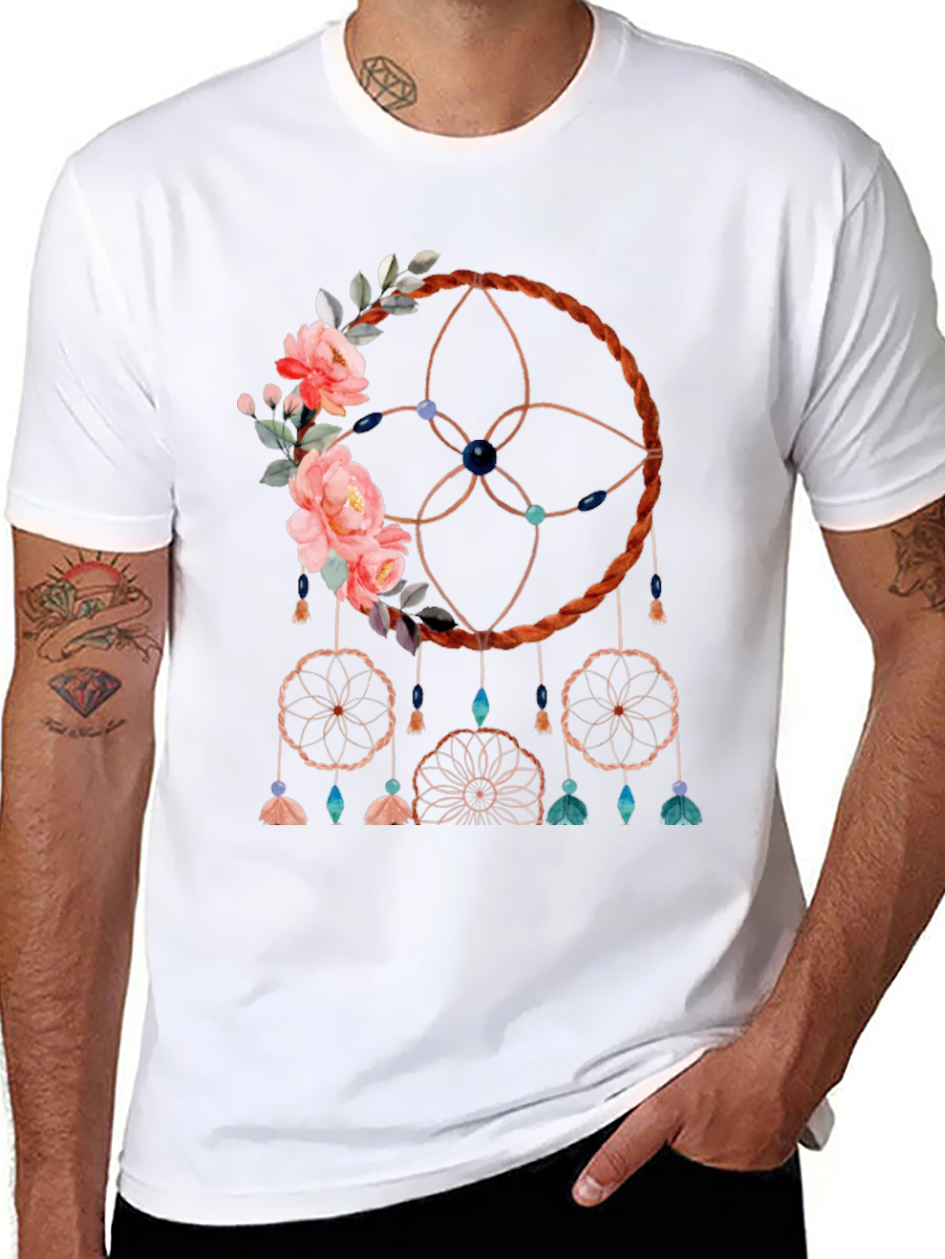 Dreamcatcher Graphic Tee - Artistic Design