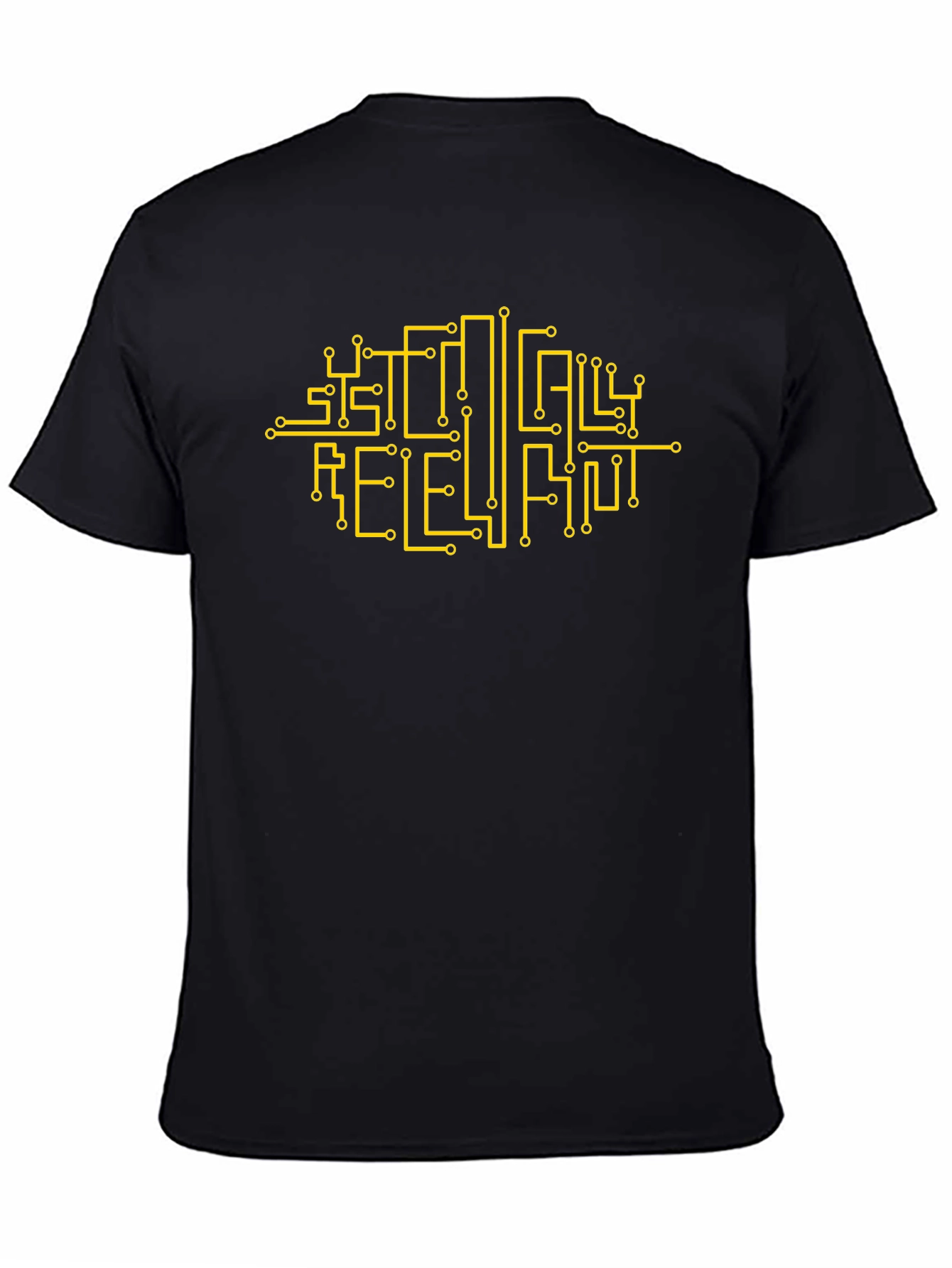 Socially Relevant Circuit Board Graphic Tee