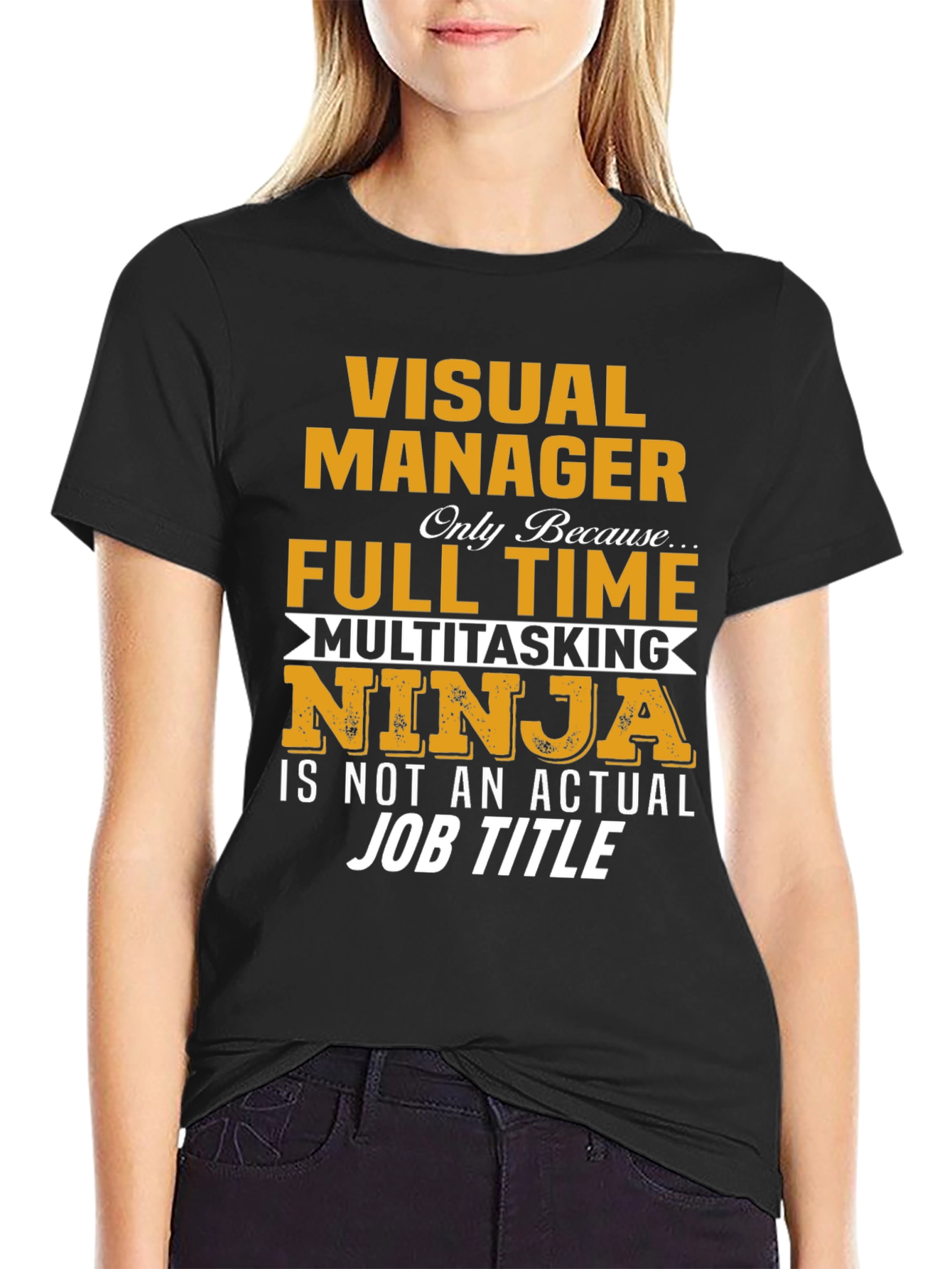 Visual Manager Full Time Ninja T-Shirt
