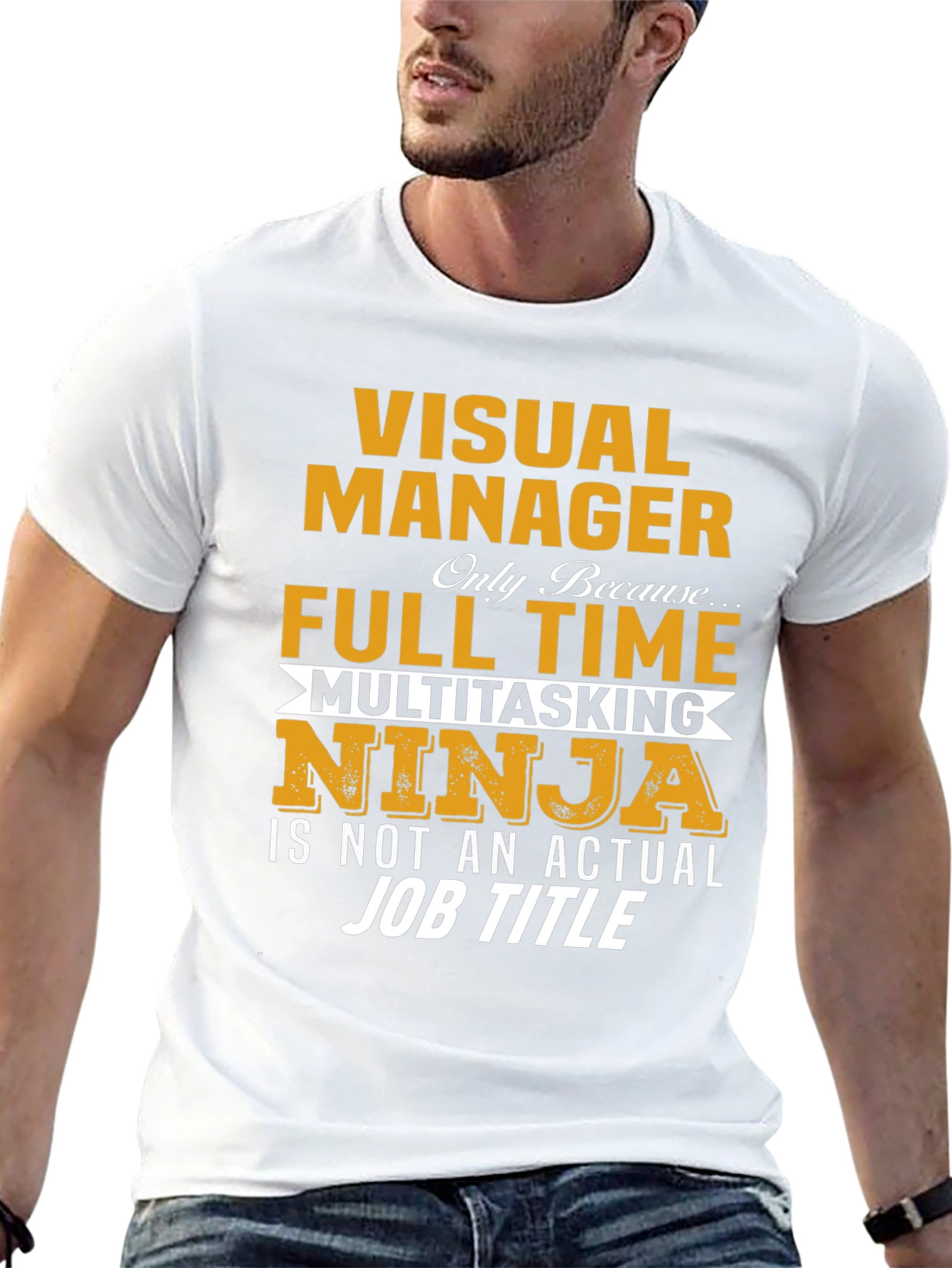 Visual Manager Full Time Ninja T-Shirt