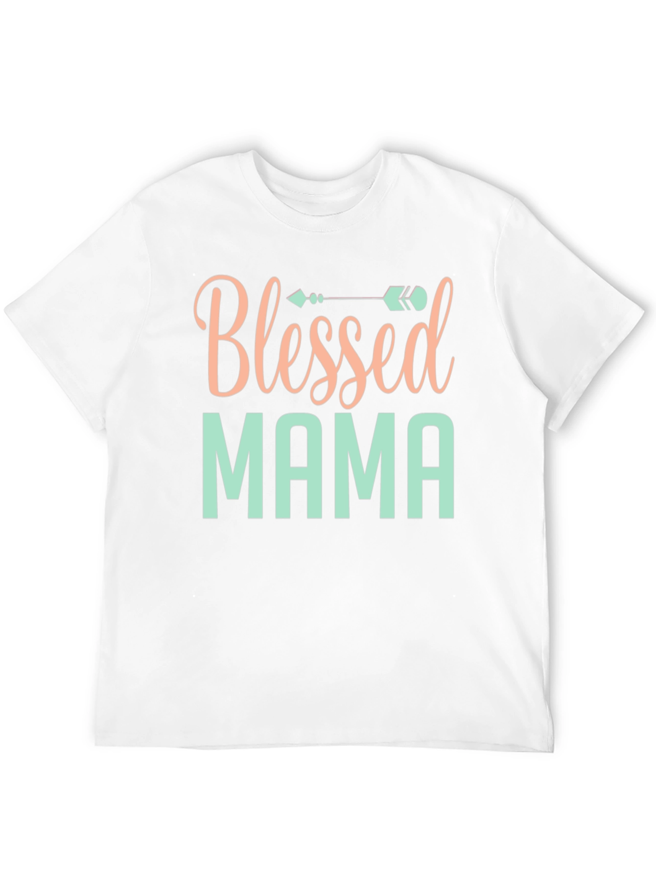 Blessed Mama Graphic T-Shirt - Stylish Comfort
