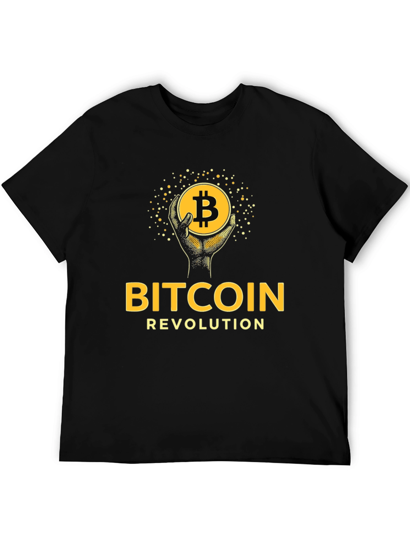 Bitcoin Revolution Graphic Tee - Crypto Enthusiast Apparel