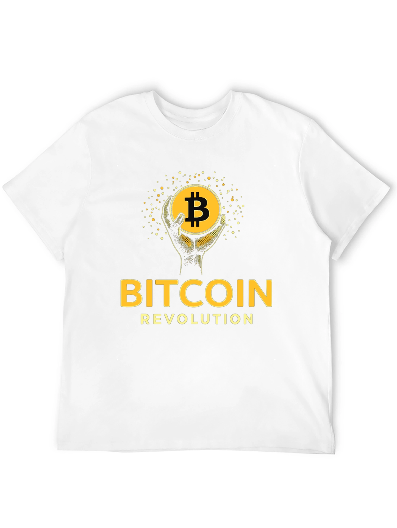 Bitcoin Revolution Graphic Tee - Crypto Enthusiast Apparel