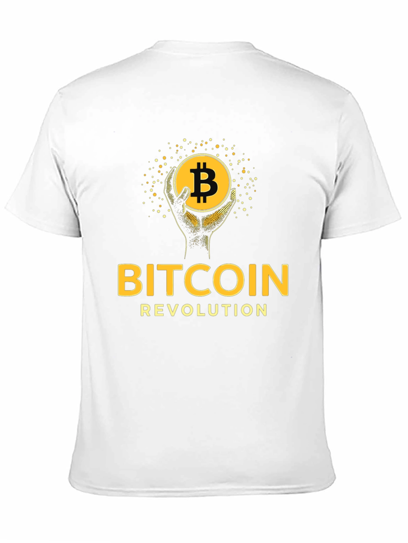 Bitcoin Revolution Graphic Tee - Crypto Enthusiast Apparel