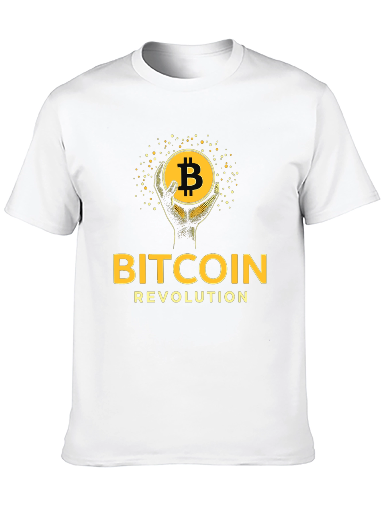 Bitcoin Revolution Graphic Tee - Crypto Enthusiast Apparel