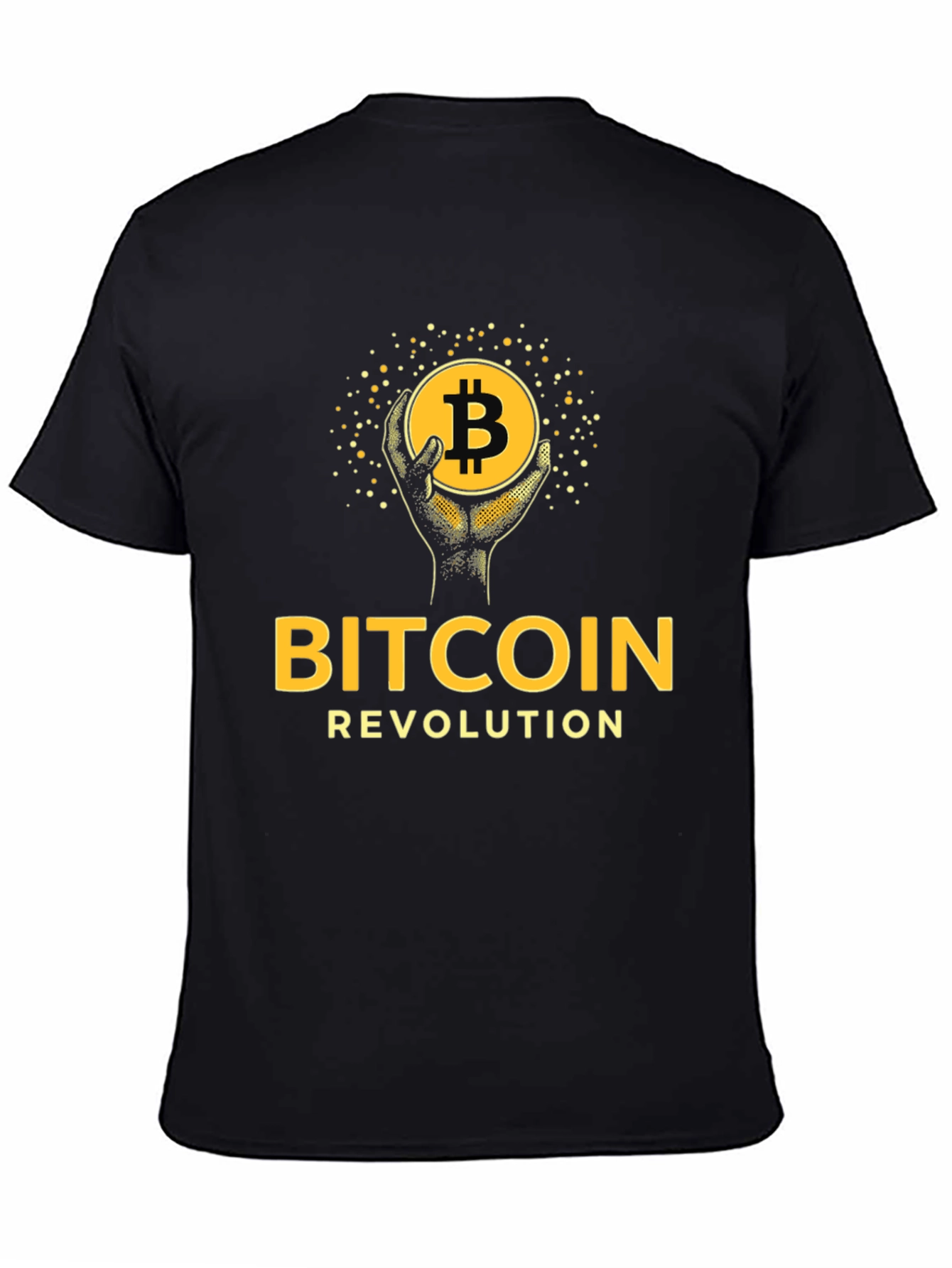 Bitcoin Revolution Graphic Tee - Crypto Enthusiast Apparel