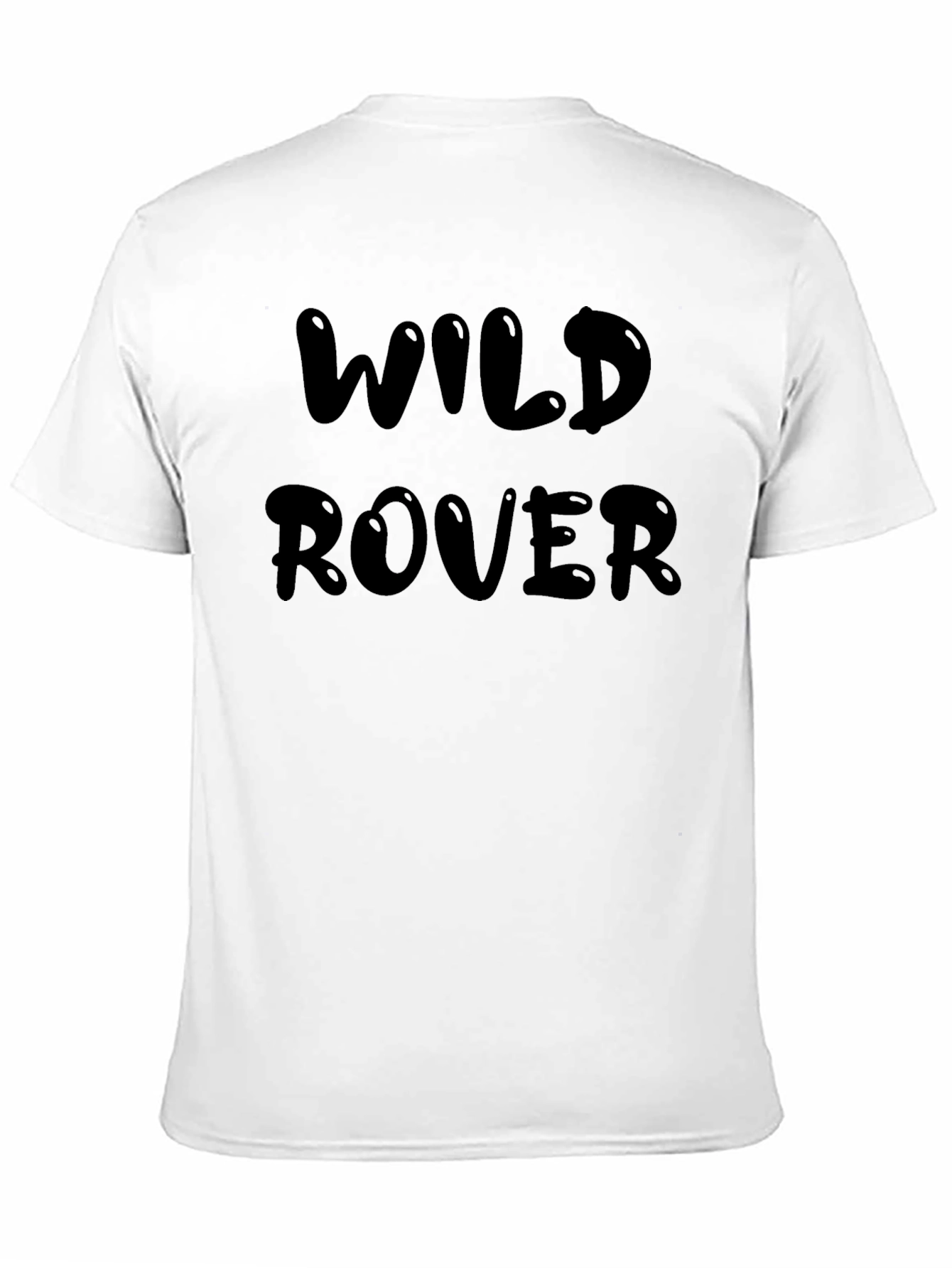 Wild Rover Black Crew Neck Graphic Tee