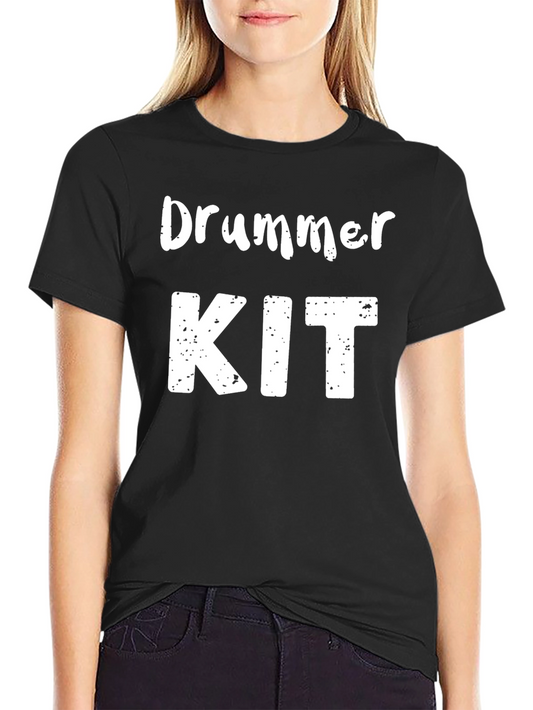 Drummer Kit T-Shirt - Music Lover Tee