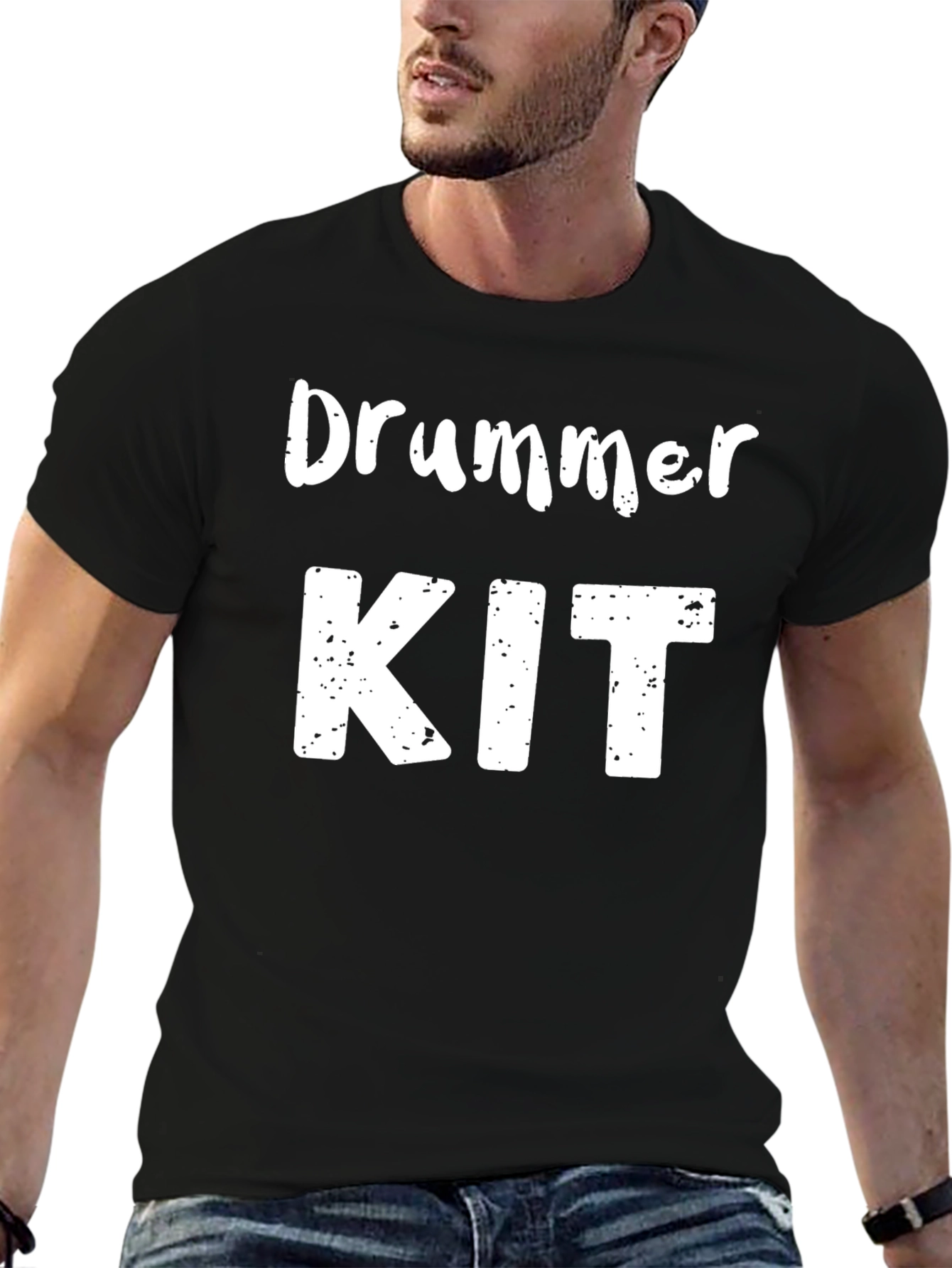 Drummer Kit T-Shirt - Music Lover Tee