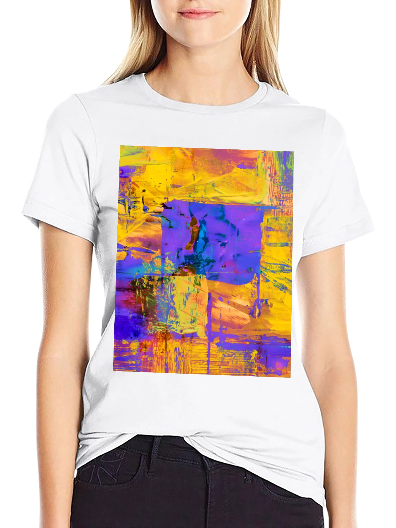 Abstract Art Graphic T-Shirt - Bold & Stylish