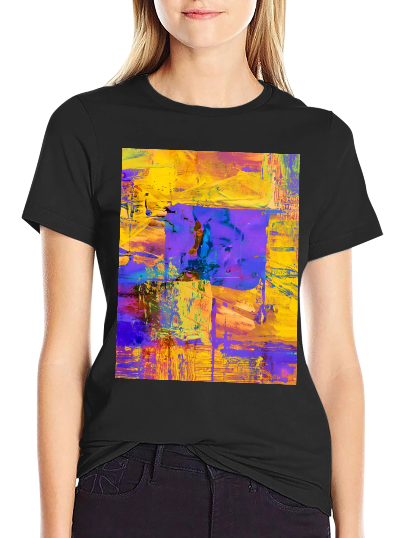Abstract Art Graphic T-Shirt - Bold & Stylish