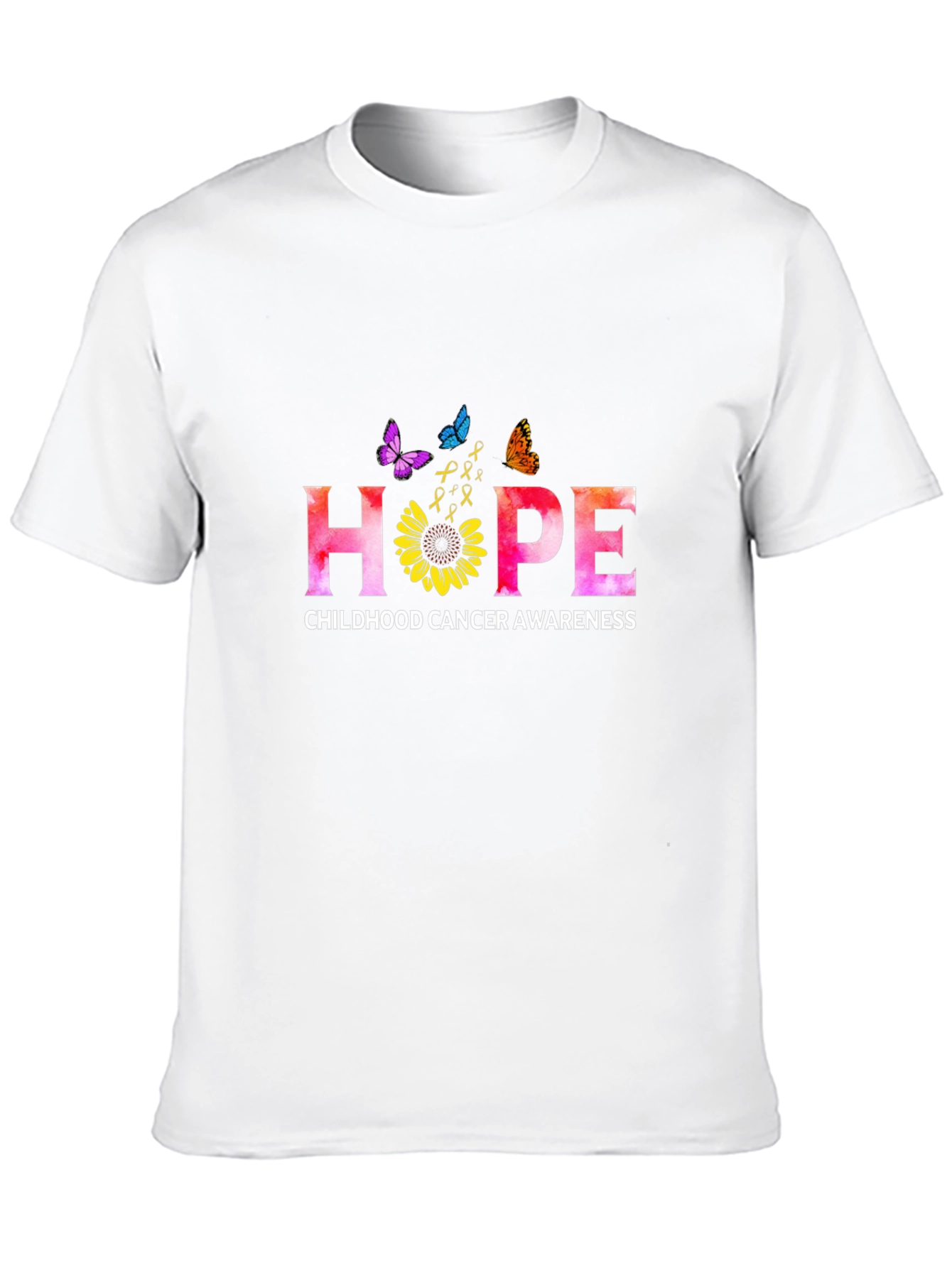 Hope Childhood Cancer Awareness T-Shirt