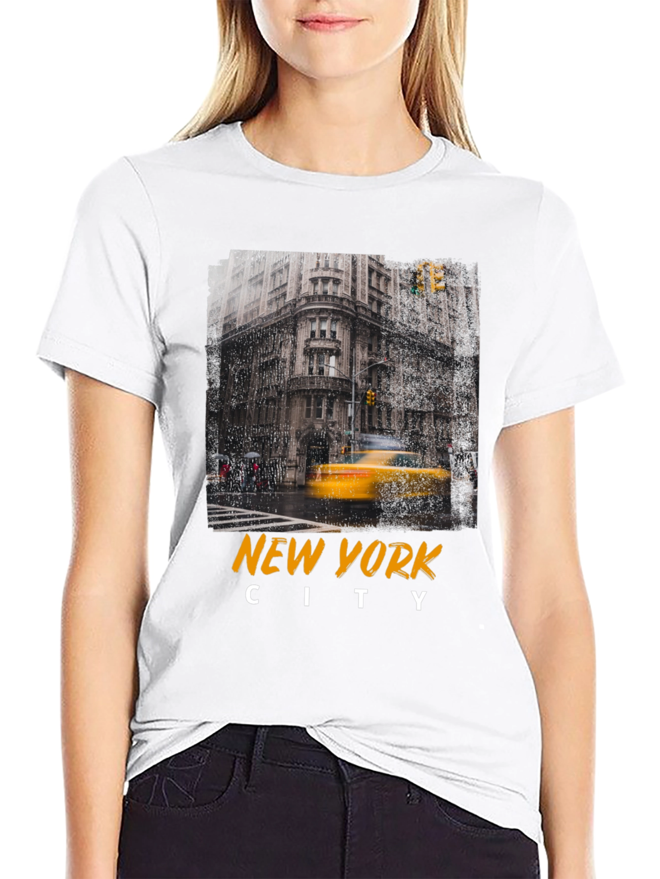 New York City Graphic Tee - Black