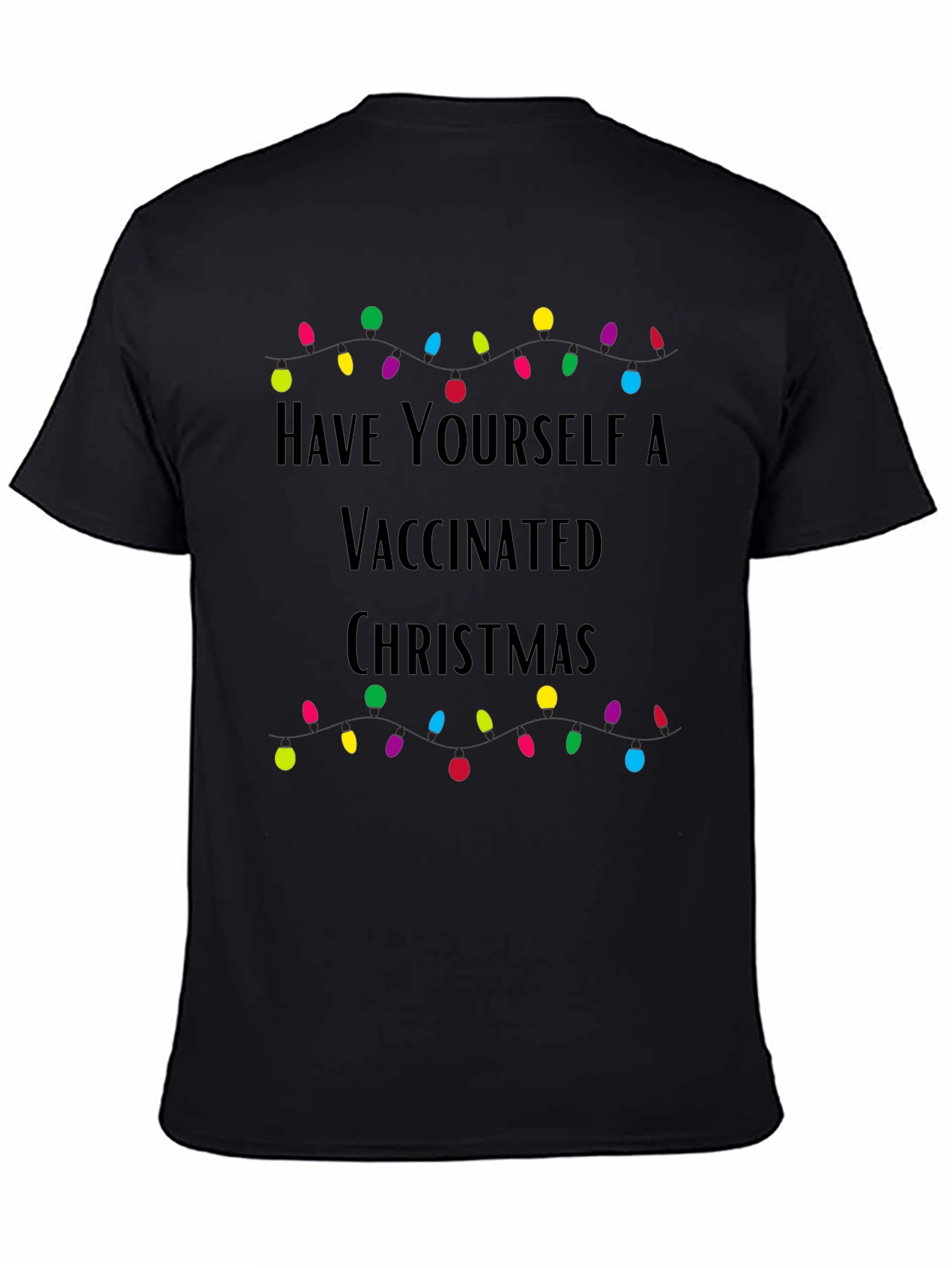Vaccinated Christmas T-Shirt Holiday Tee