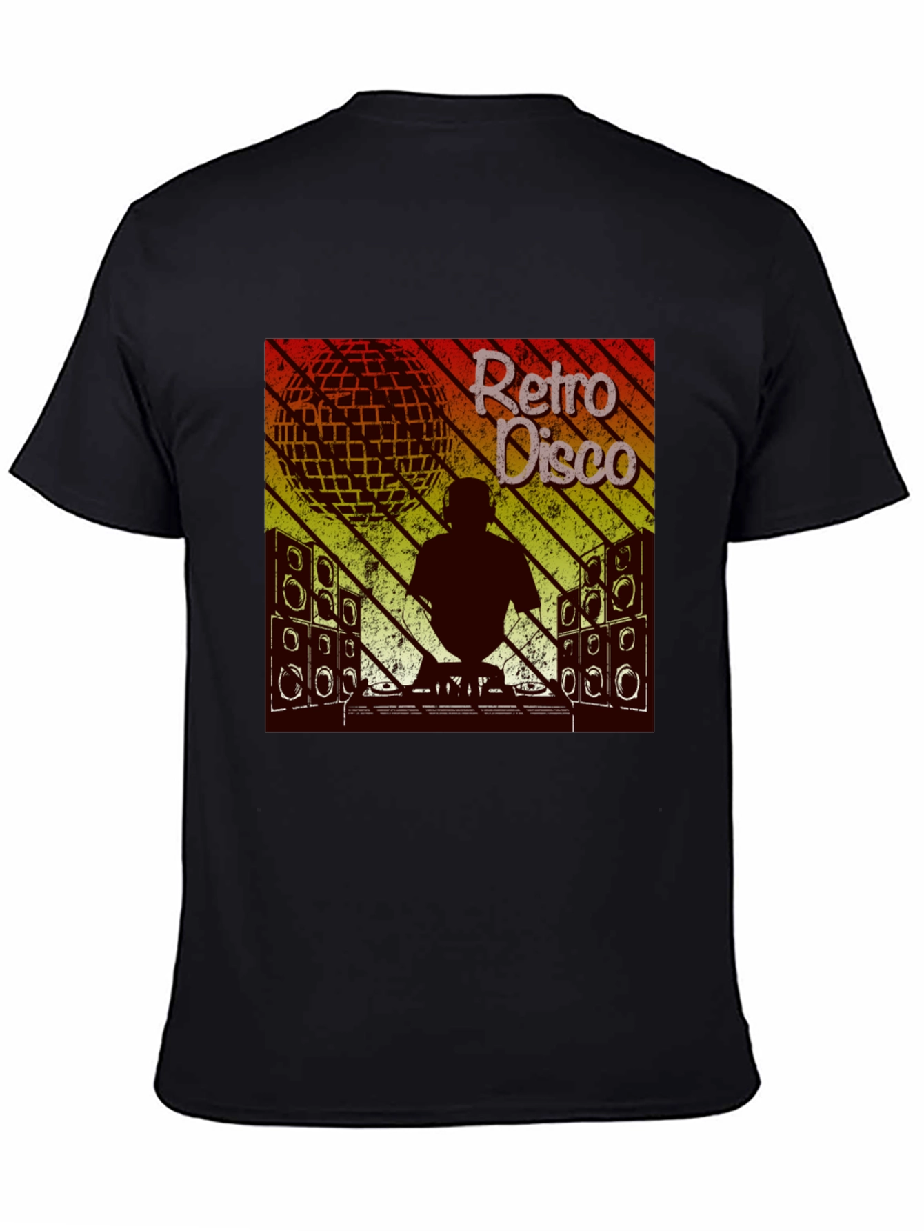 Retro Disco DJ Graphic T-Shirt