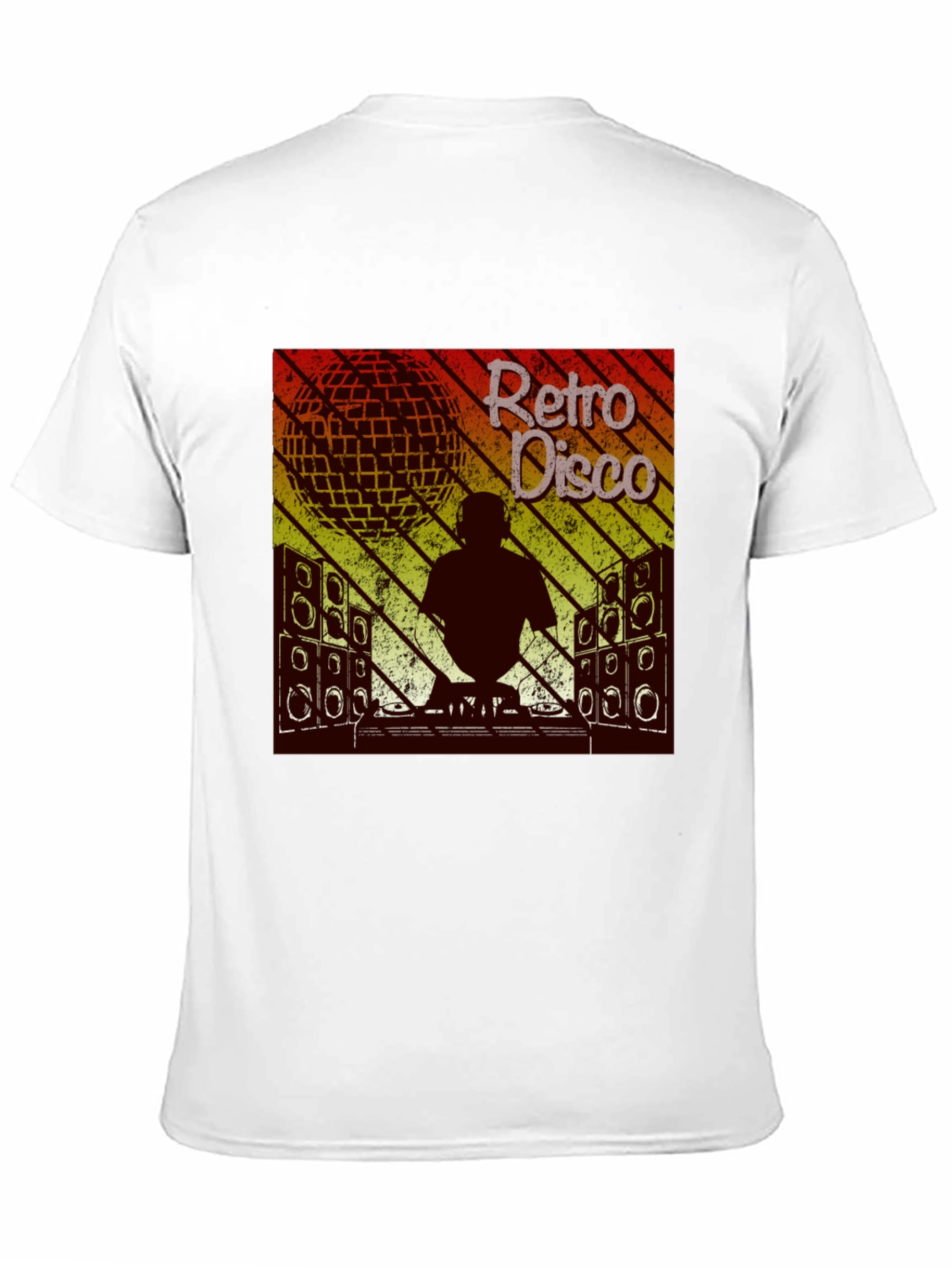 Retro Disco DJ Graphic T-Shirt
