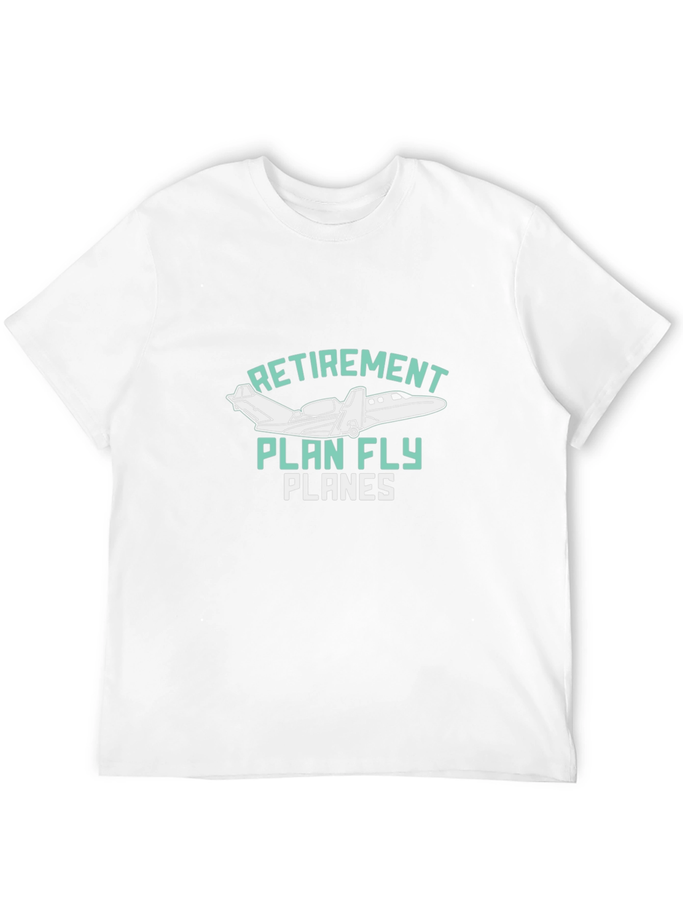 Retirement Plan Fly Planes T-Shirt Pilot Gift
