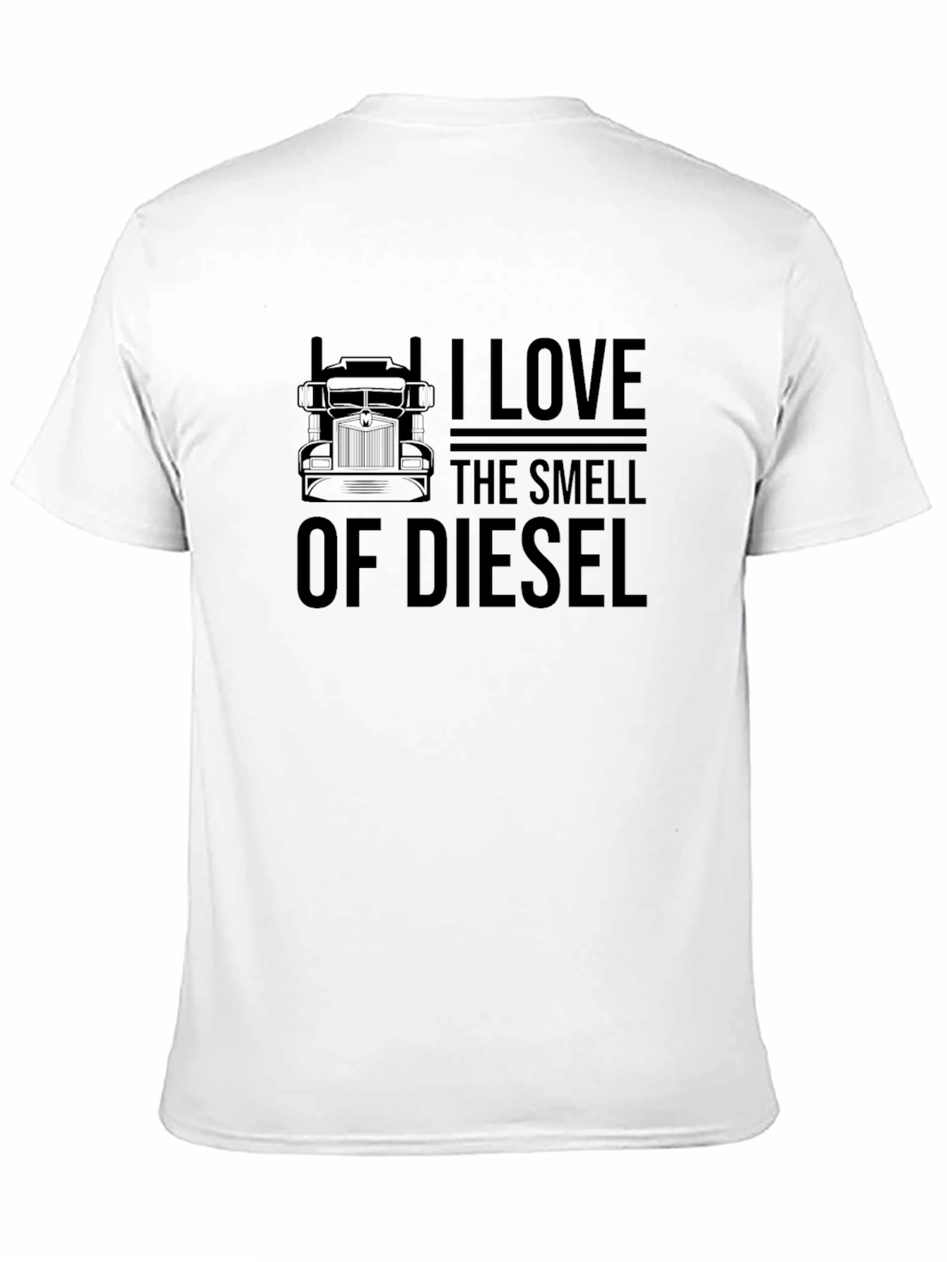 I Love the Smell of Diesel Black T-Shirt