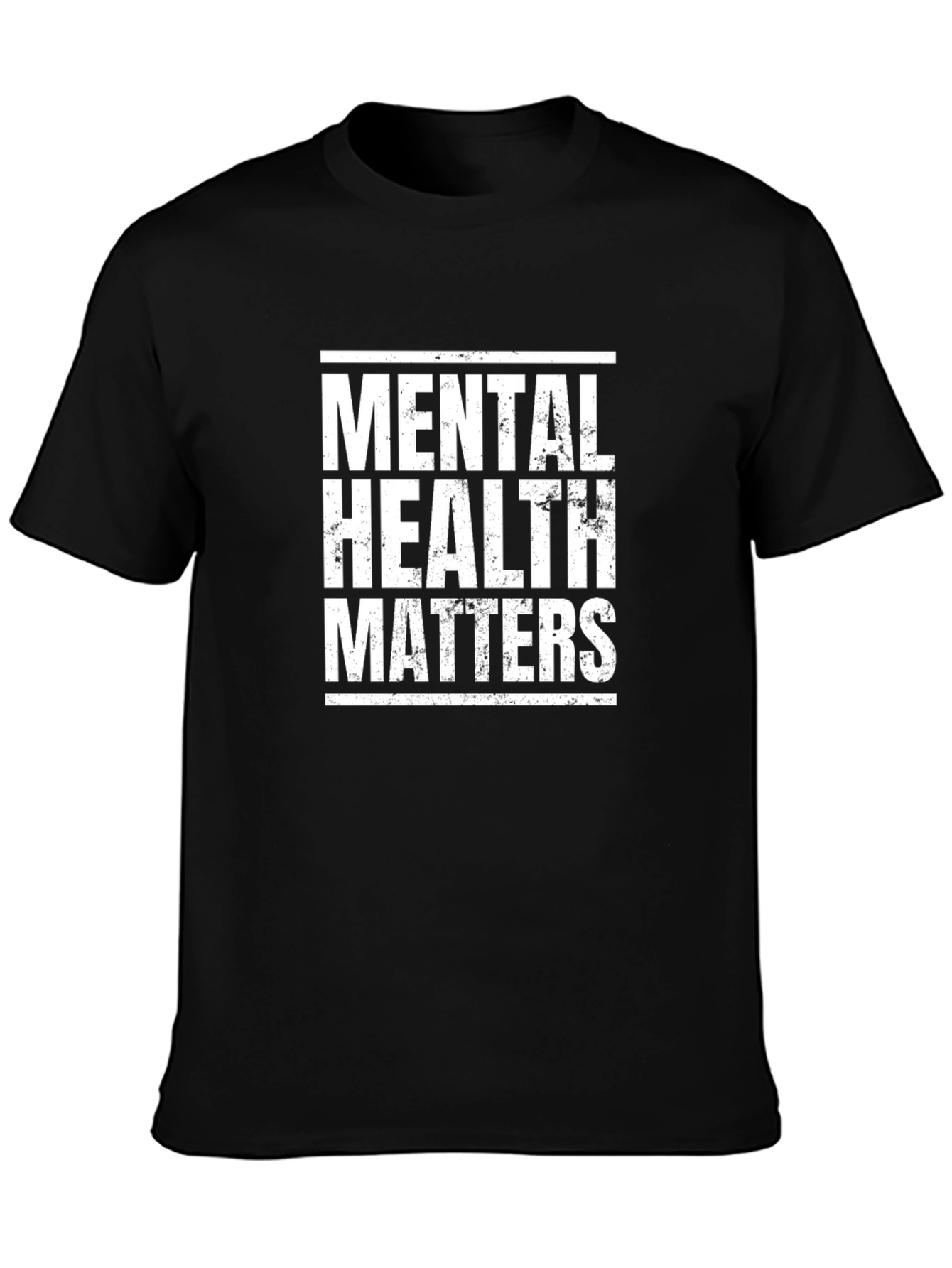 Mental Health Matters Black T-Shirt