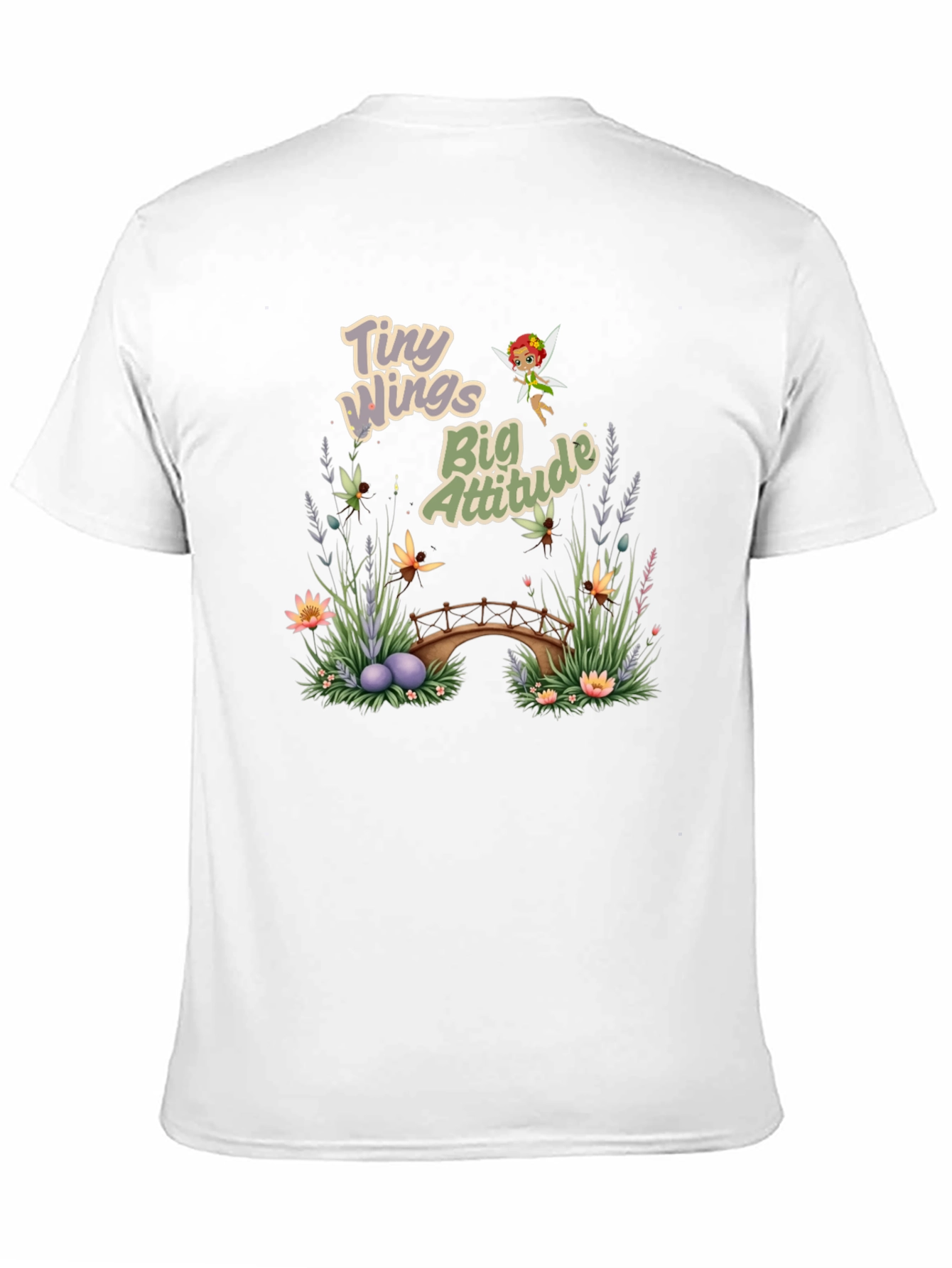 Tiny Wings Big Attitude Graphic Tee