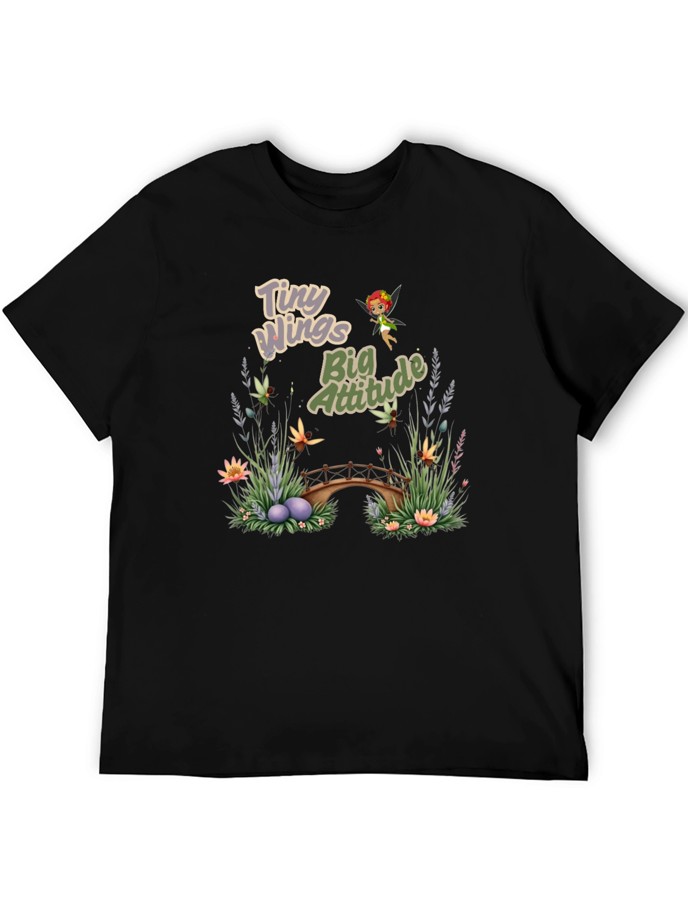 Tiny Wings Big Attitude Graphic Tee