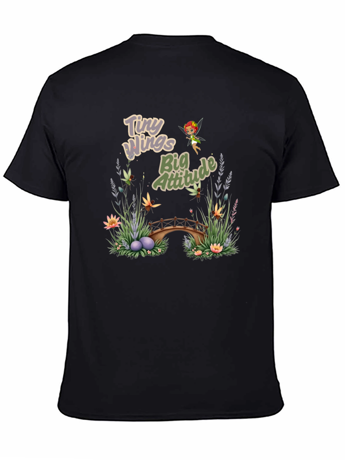 Tiny Wings Big Attitude Graphic Tee