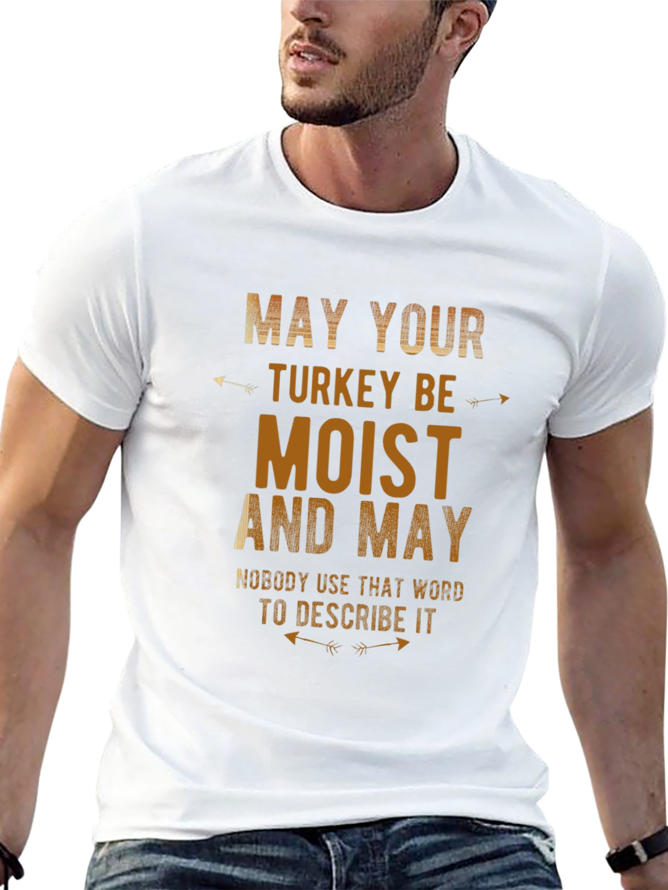 Humorous Thanksgiving Turkey T-Shirt