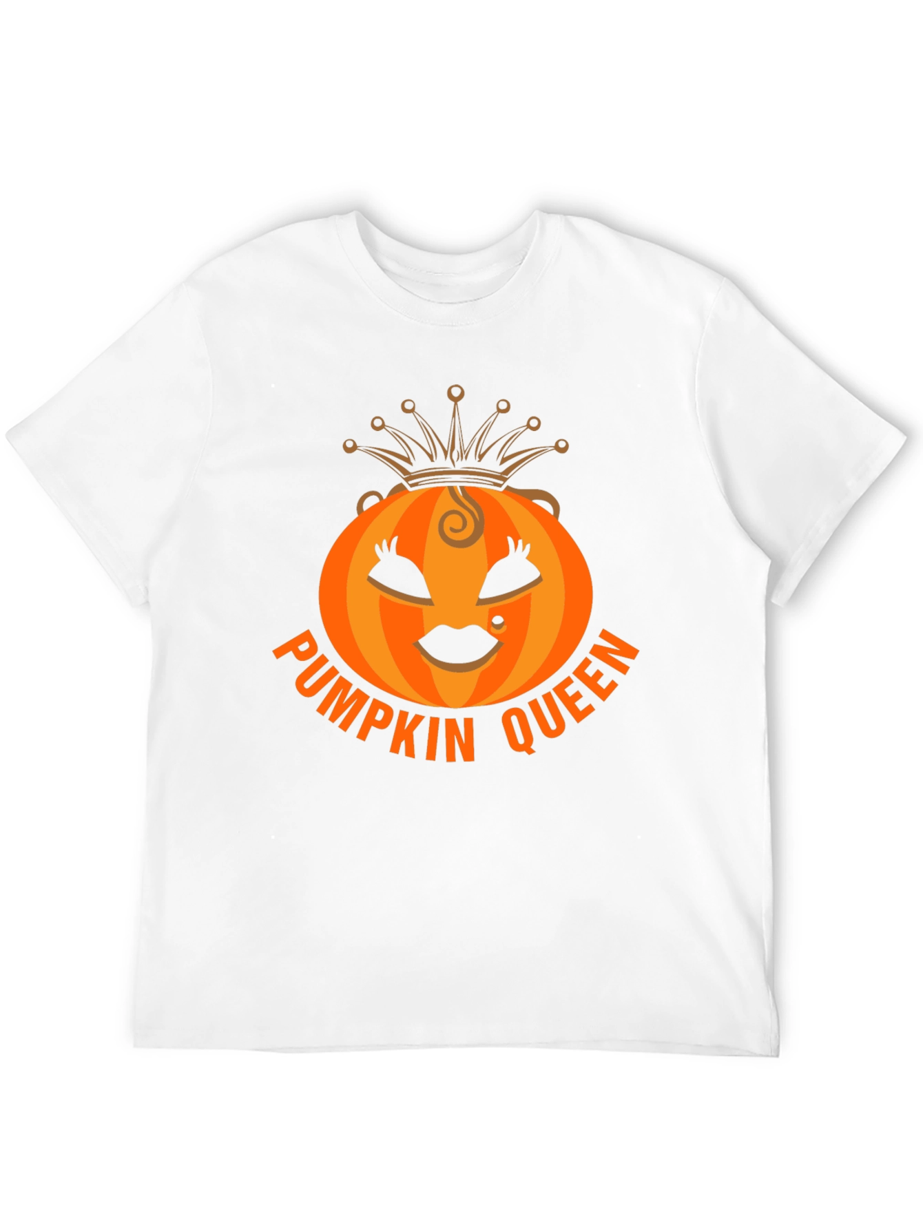 Pumpkin Queen Graphic Tee - Halloween Apparel