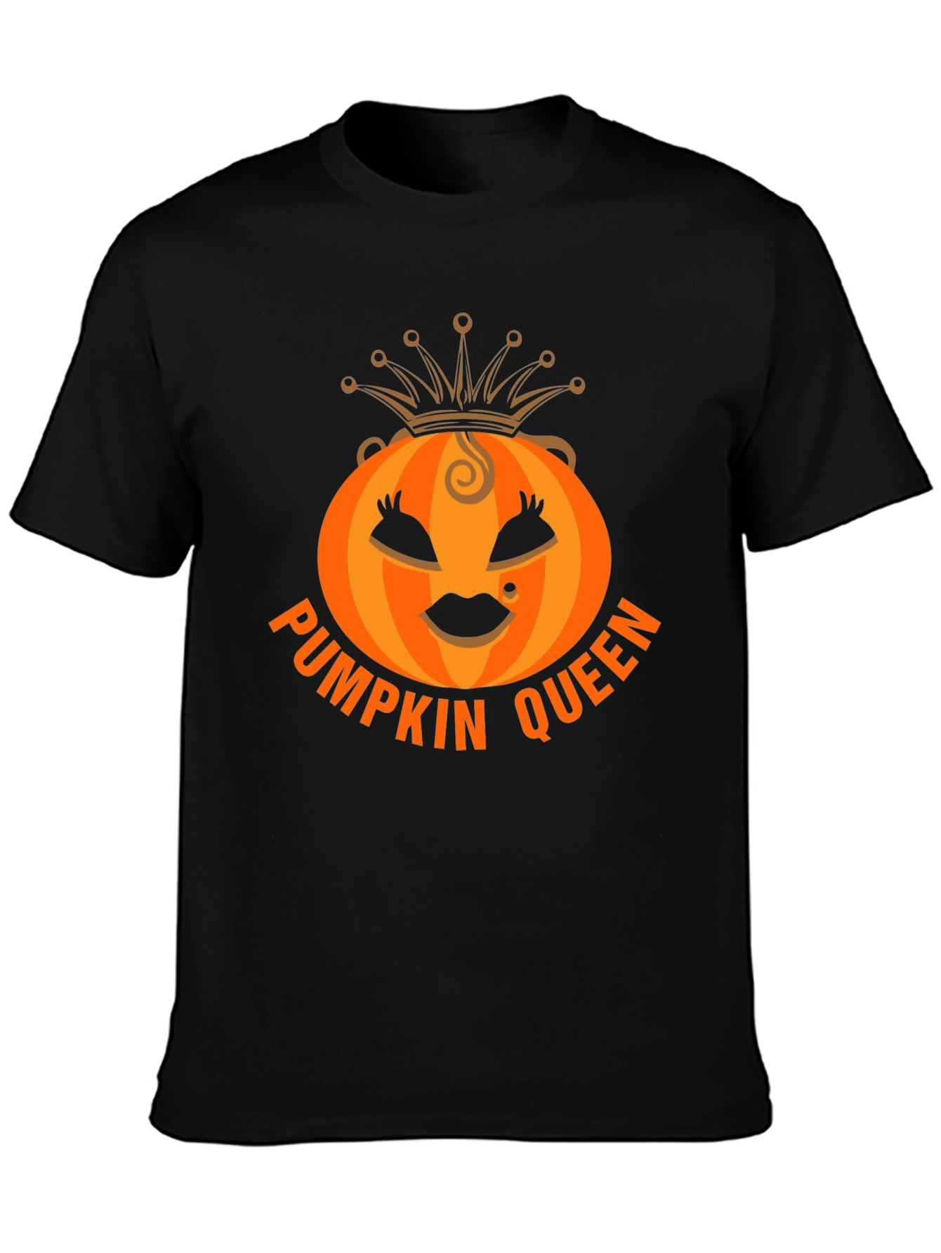 Pumpkin Queen Graphic Tee - Halloween Apparel