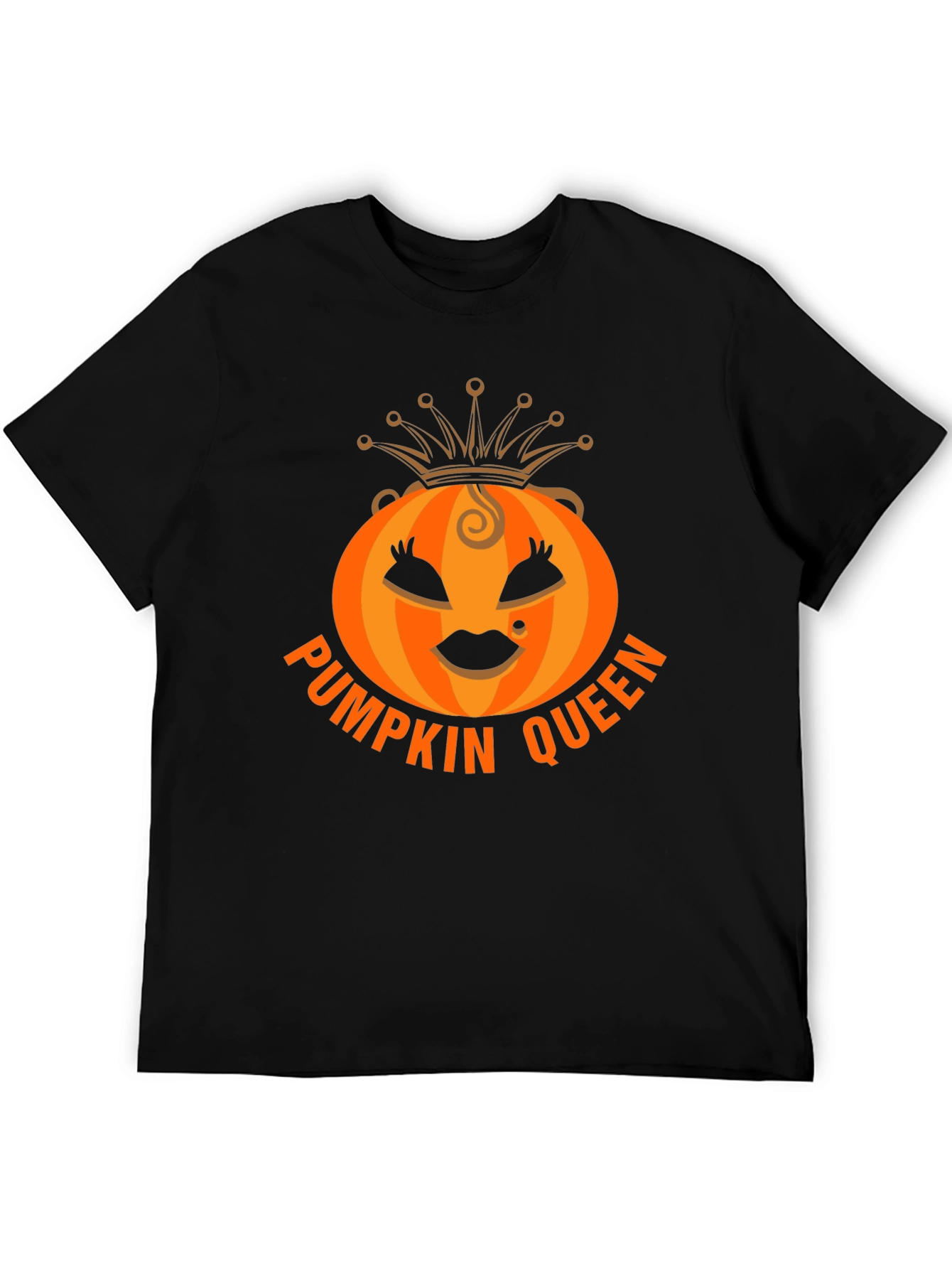 Pumpkin Queen Graphic Tee - Halloween Apparel