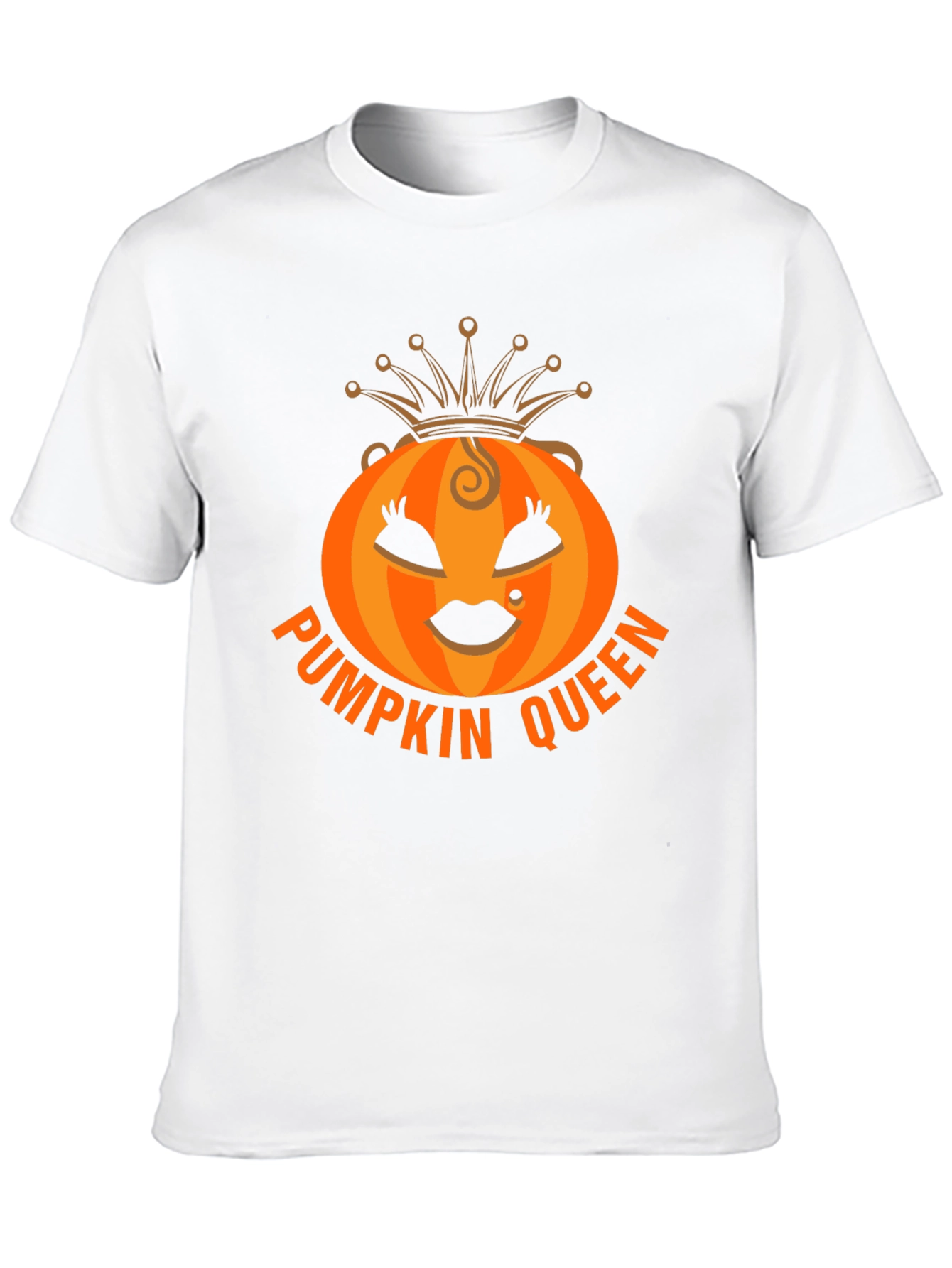 Pumpkin Queen Graphic Tee - Halloween Apparel