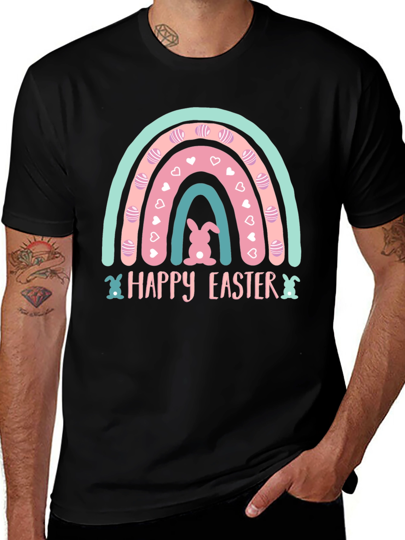 Happy Easter Rainbow T-Shirt