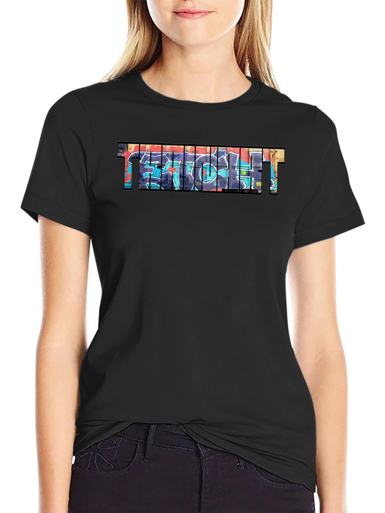 Graffiti Detroit T-Shirt - Urban Style