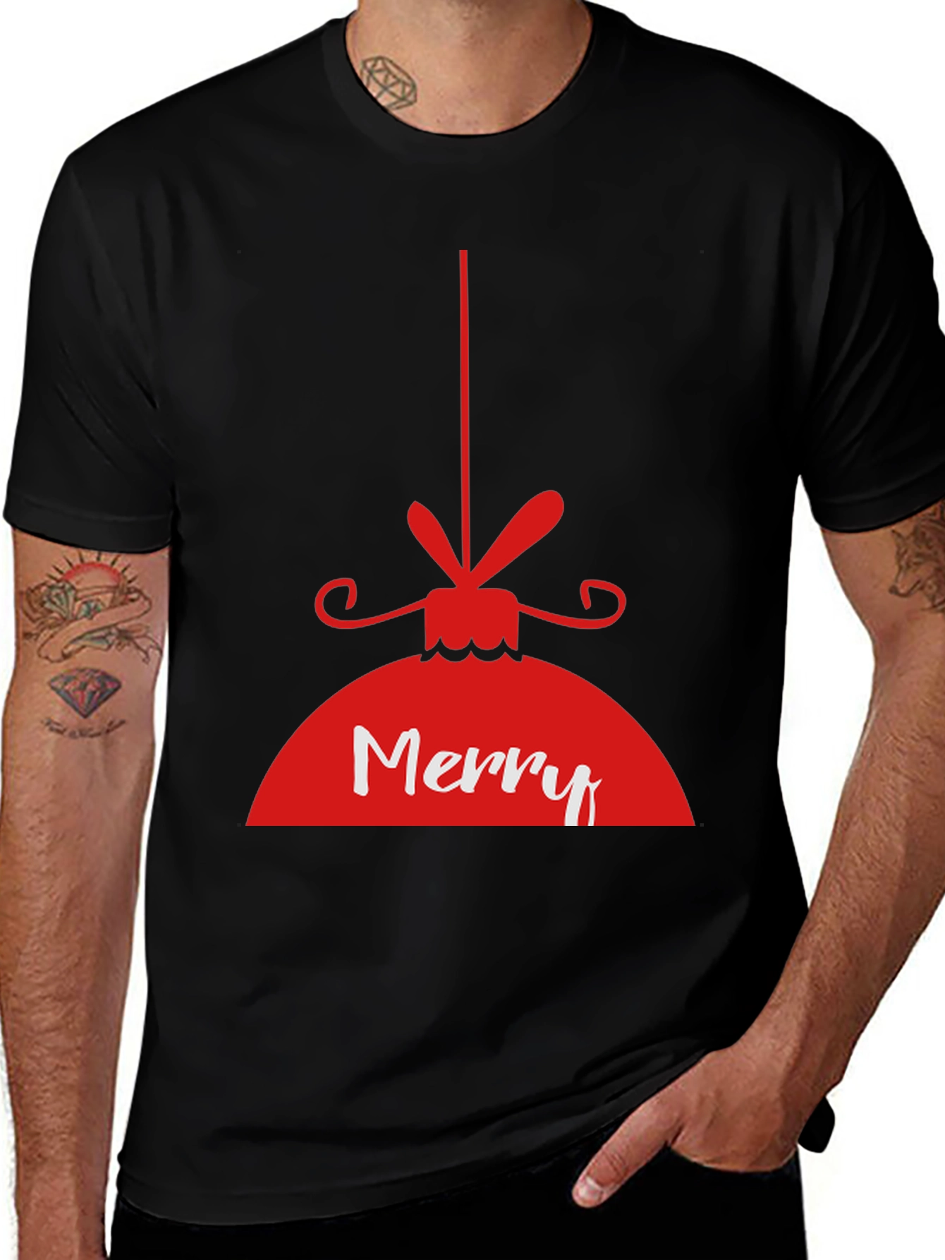 Merry Christmas Ornament T-Shirt