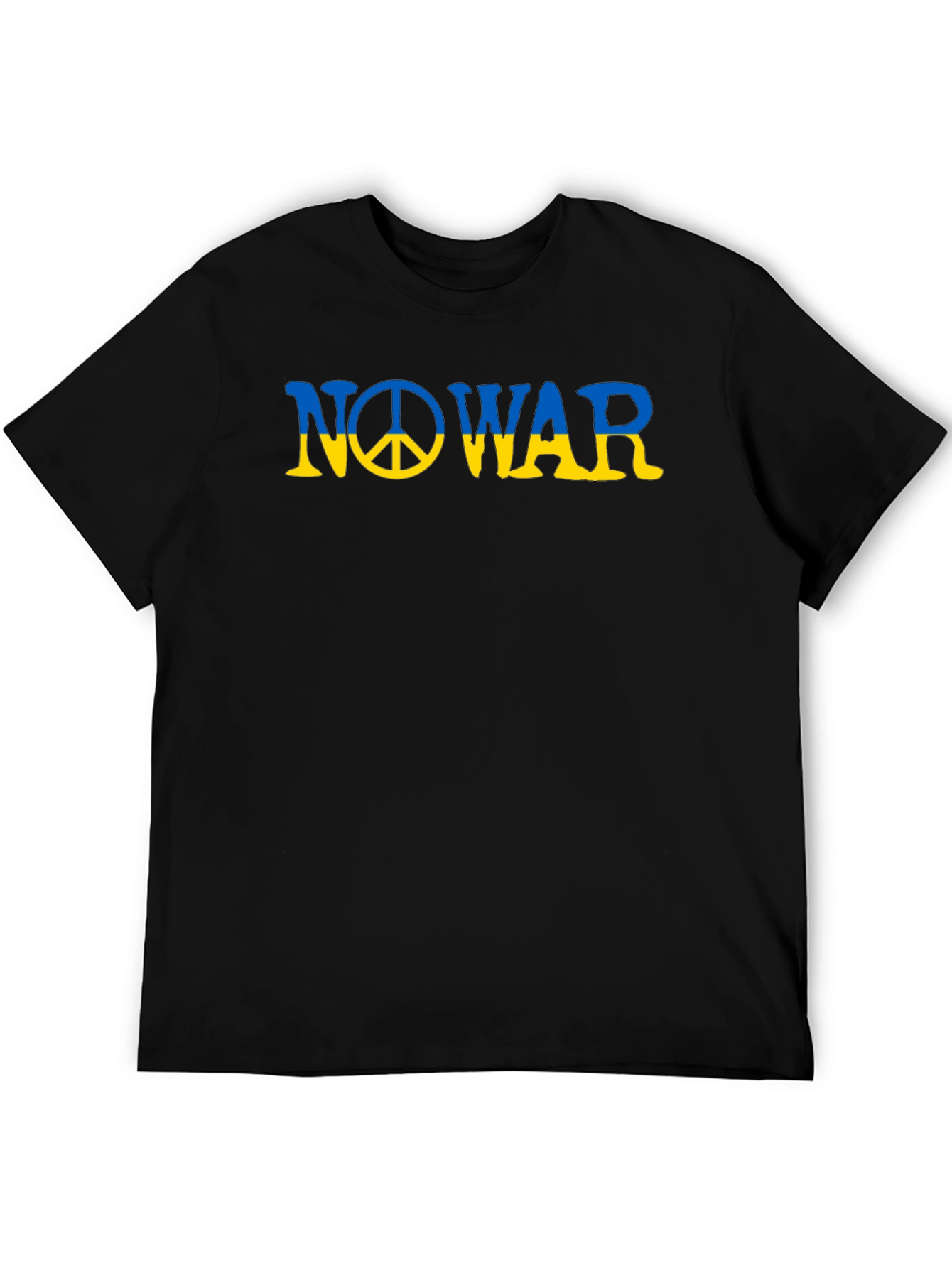 No War Ukraine Flag T-Shirt
