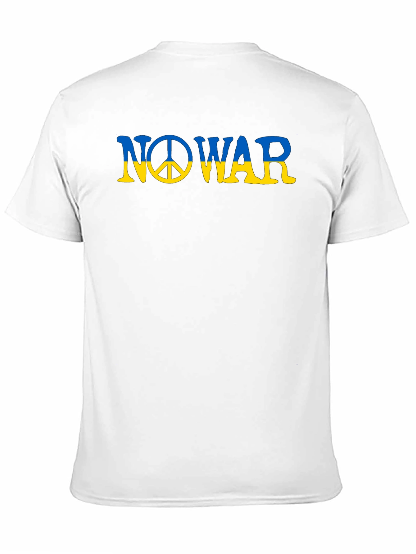 No War Ukraine Flag T-Shirt
