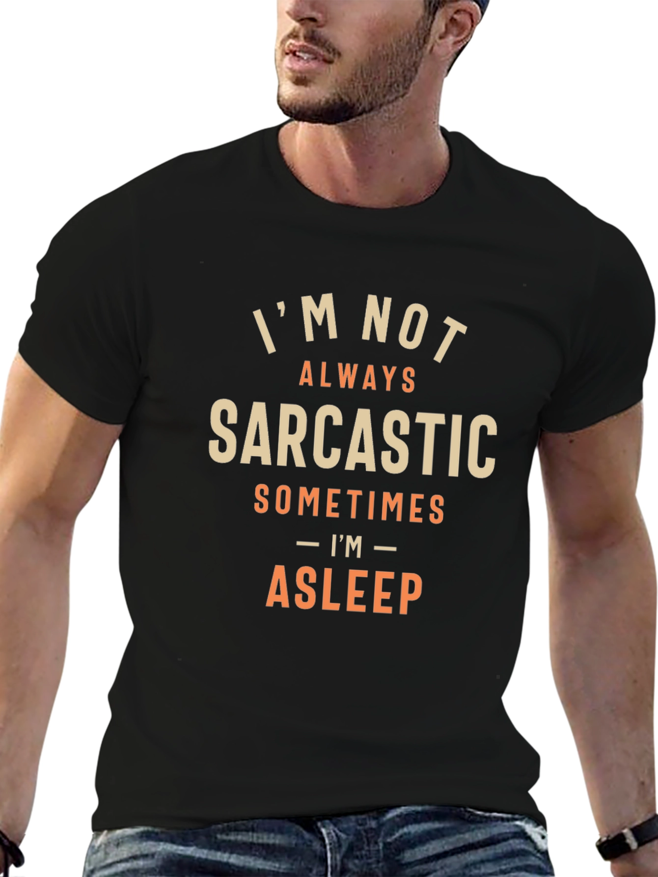 Sarcastic Sleep T-Shirt - Funny Graphic Tee