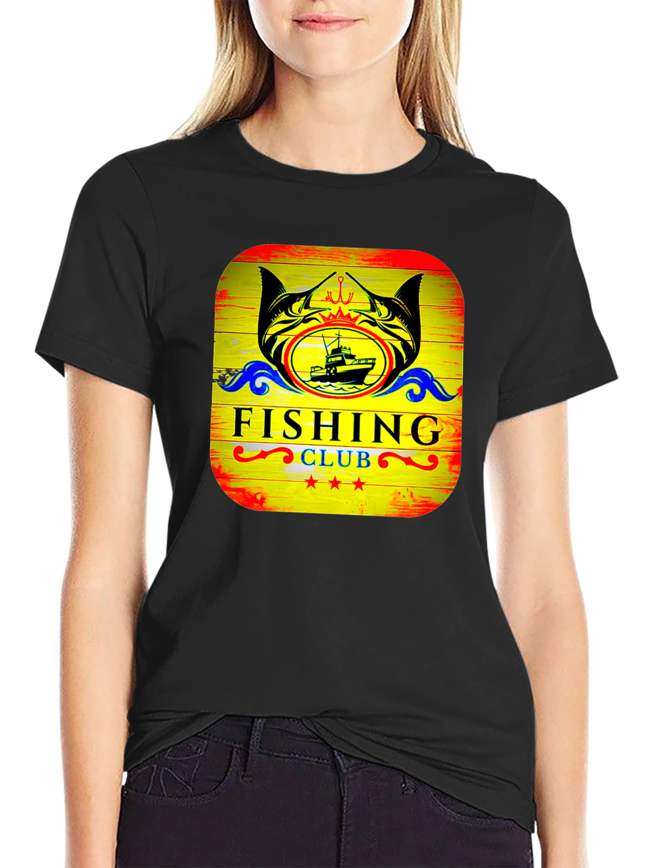 Fishing Club Graphic T-Shirt