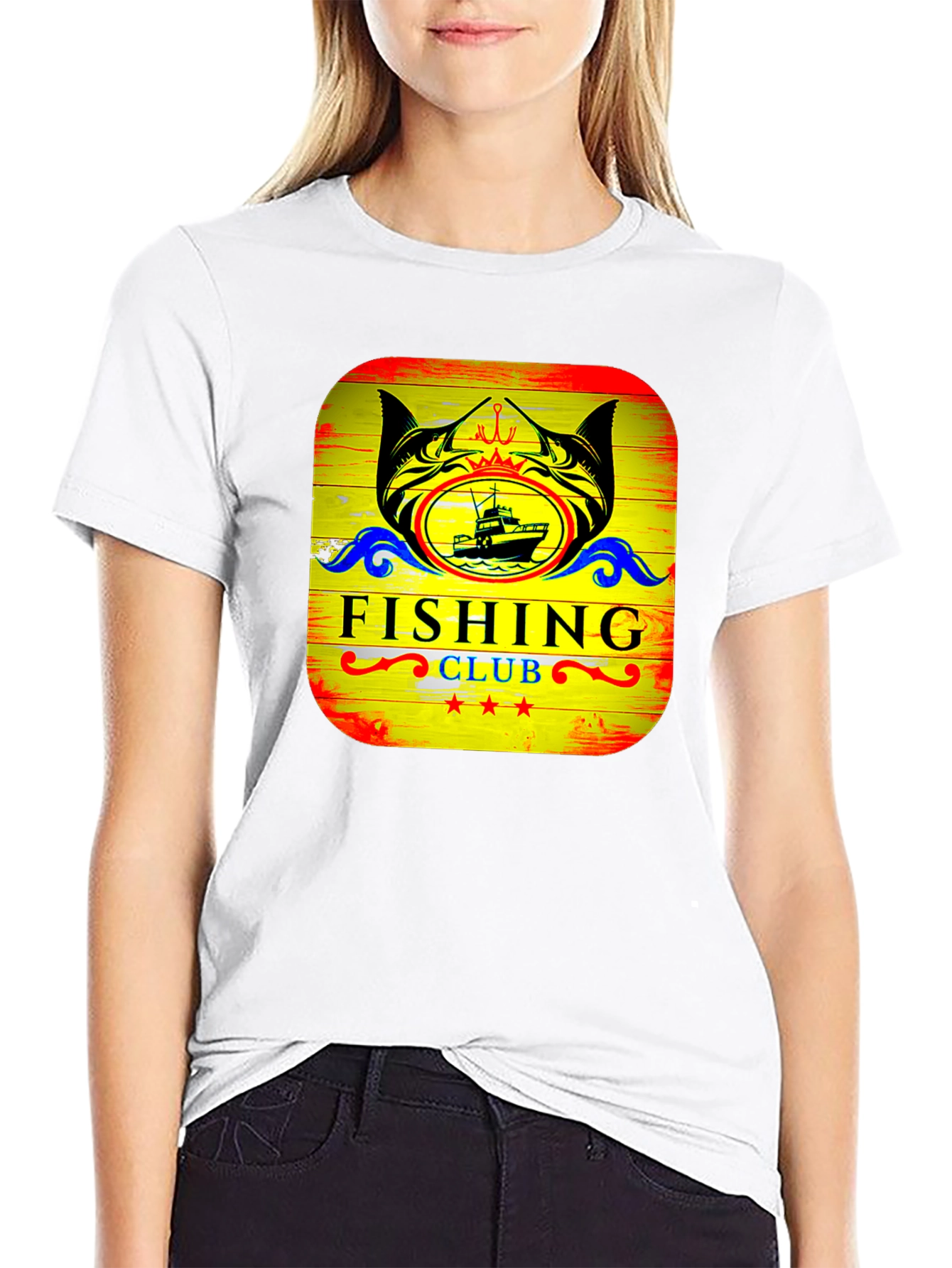 Fishing Club Graphic T-Shirt